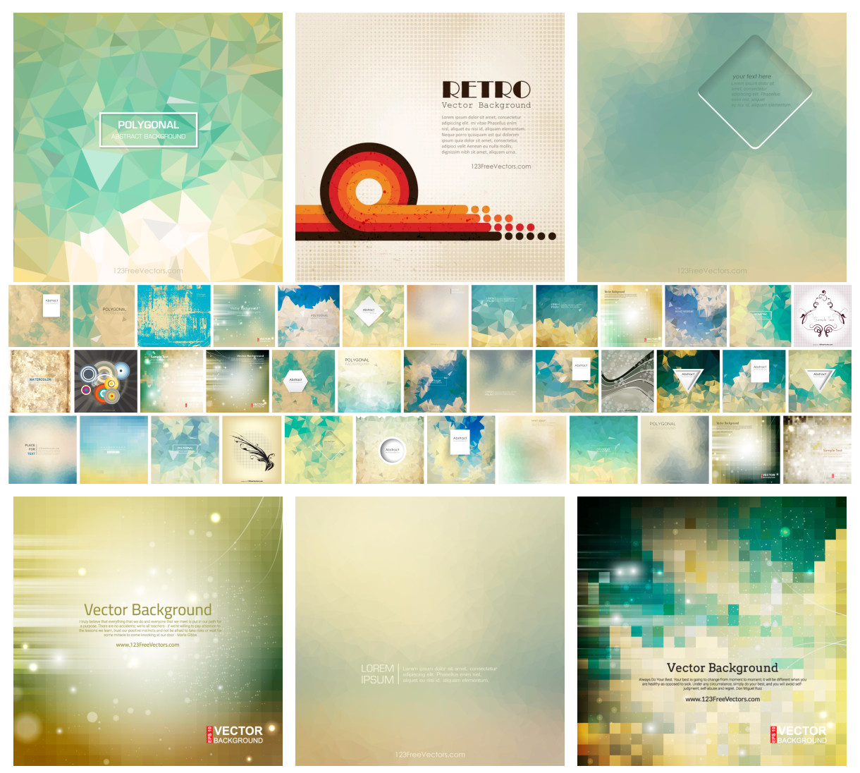A Mesmerizing Collection of Vintage Vector Artwork