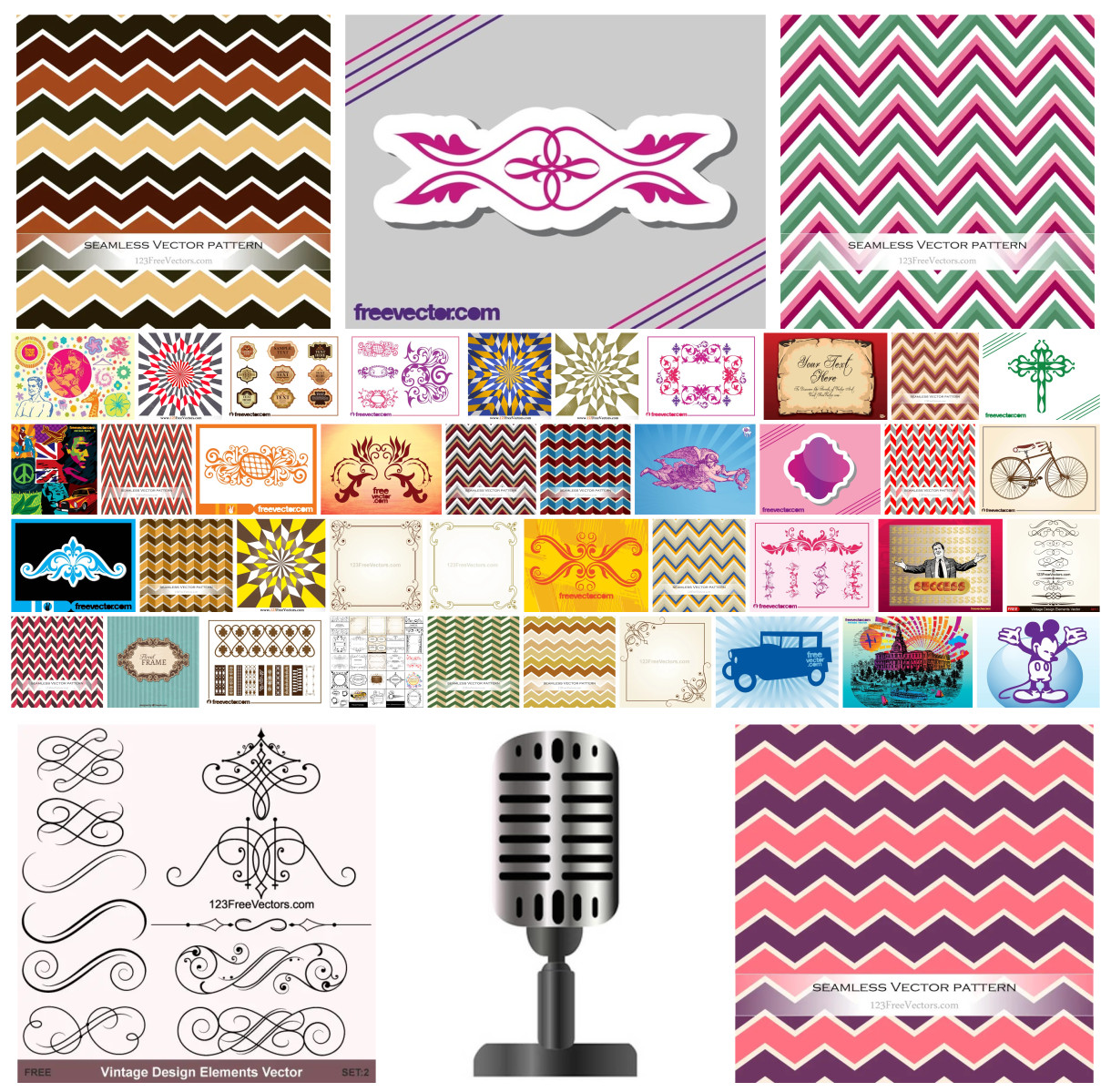 Creative Collection: The Vintage Vector Art Pack