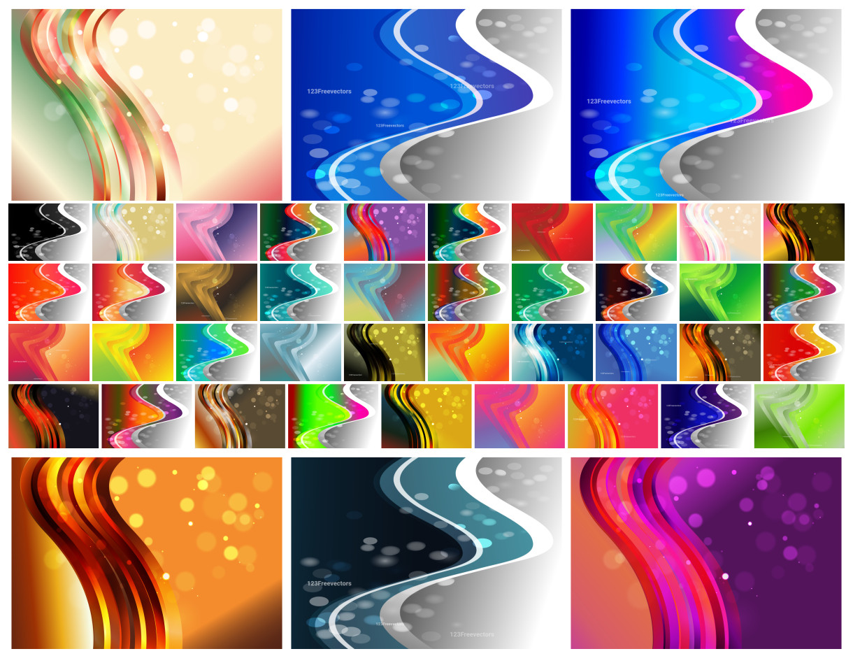 Enthralling Array of Vector Wave Book Cover Designs