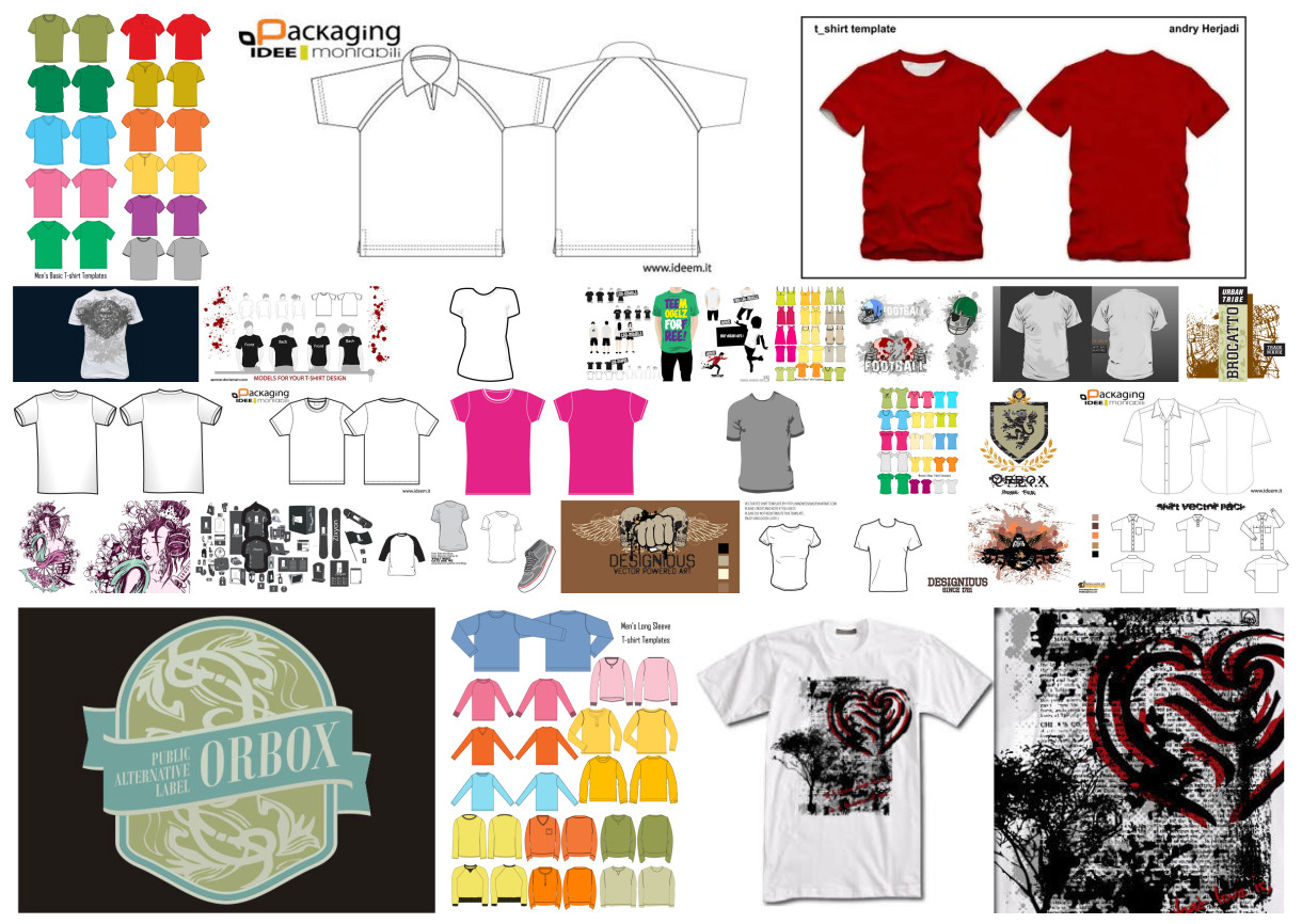 Unveiling a Whopping Collection of Over 25+ T-Shirt Vector Designs