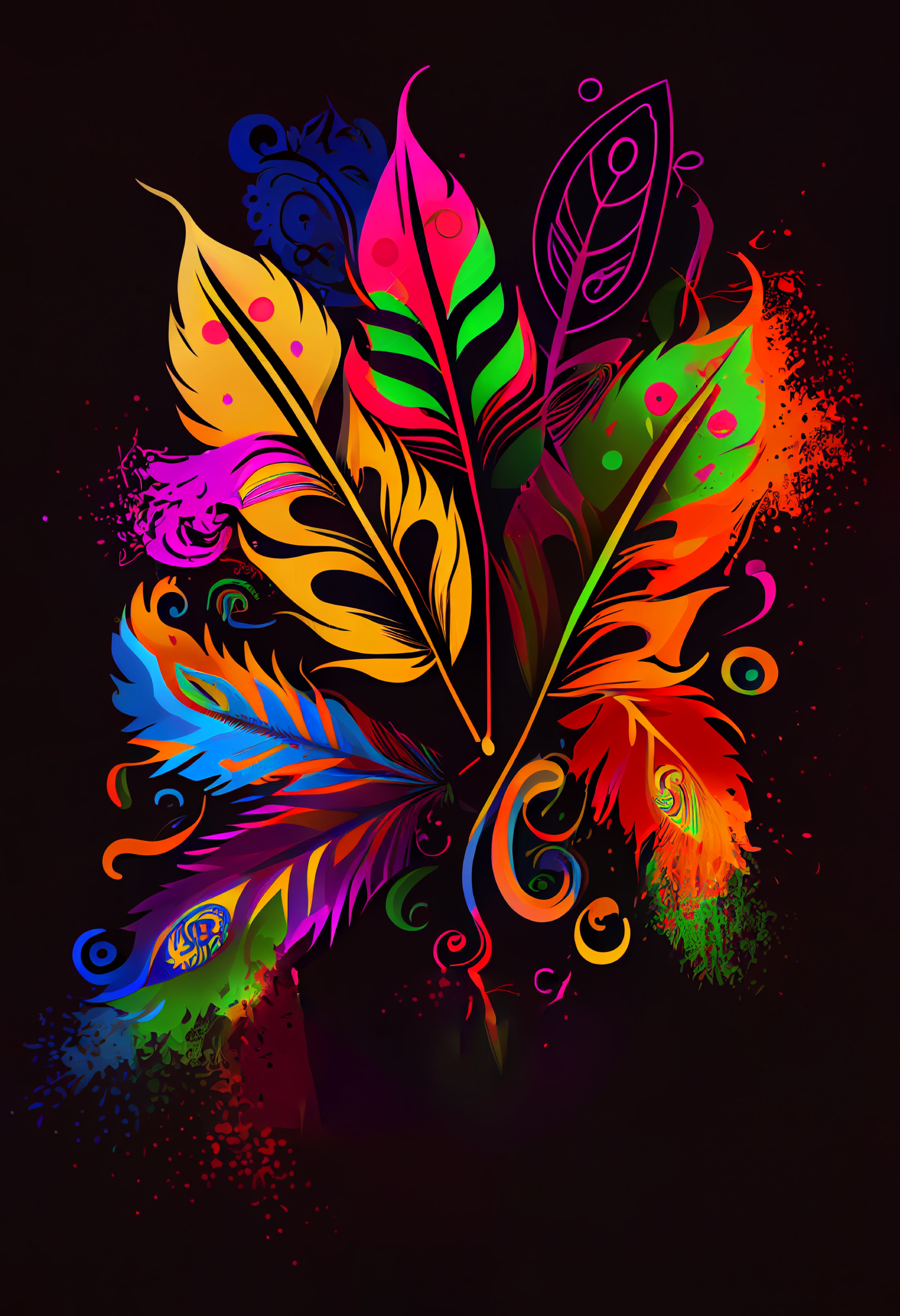 Holi Festival Background Image