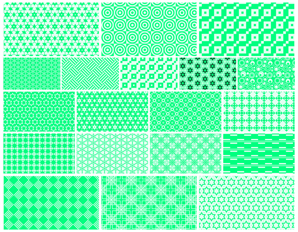 15+ Extraordinary Spring Green Pattern Background Vector Designs You Can’t Miss