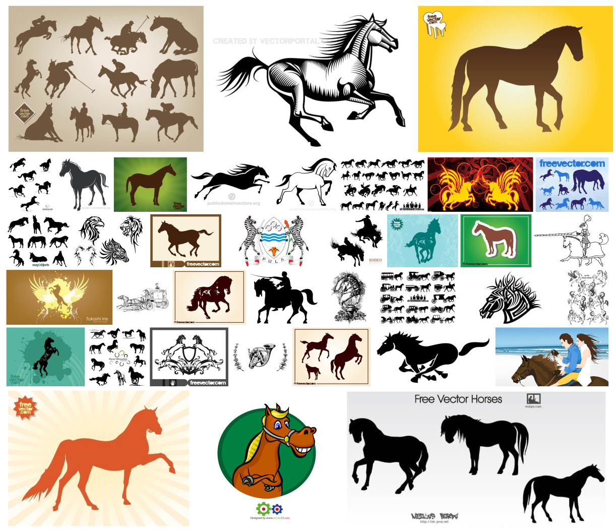 Unleash Your Creativity with Our Remarkable Horse Vector Collection