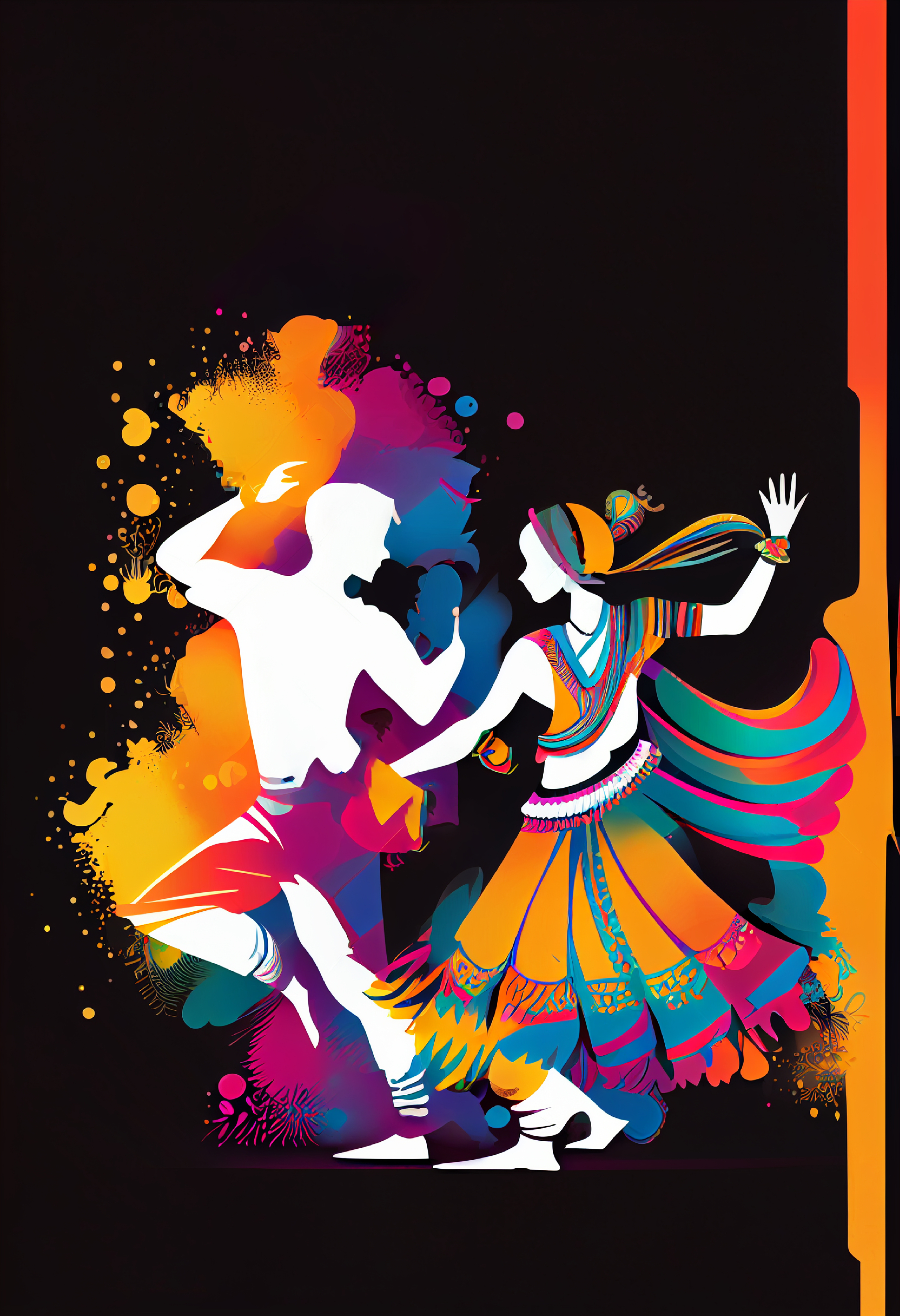 Holi People Image