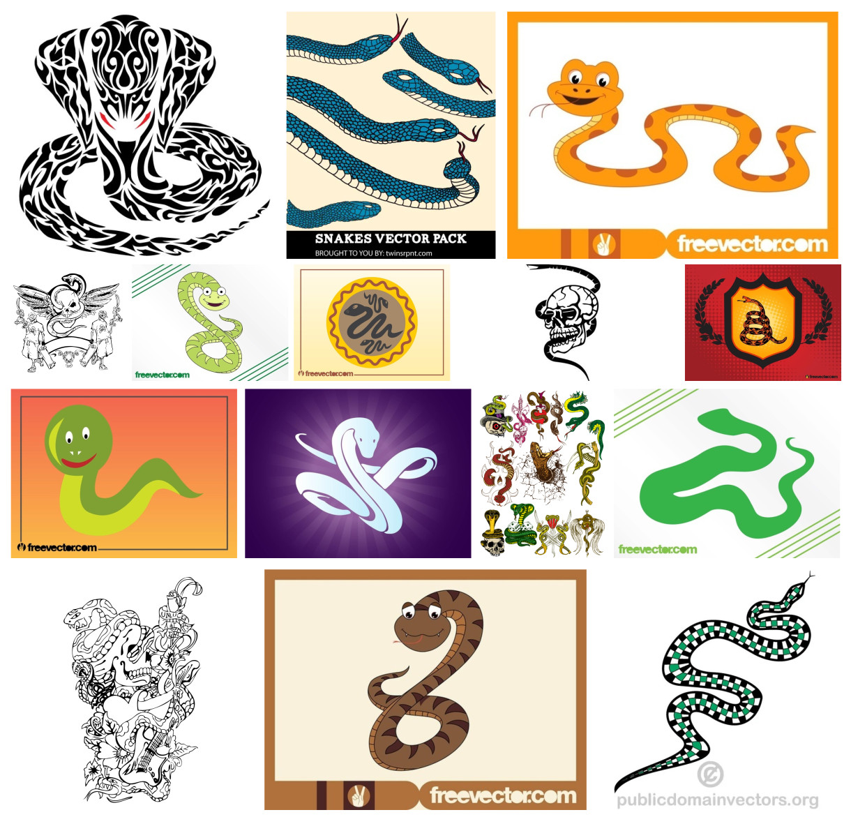 Unleash Creativity with the Versatile Snake Vector Collection