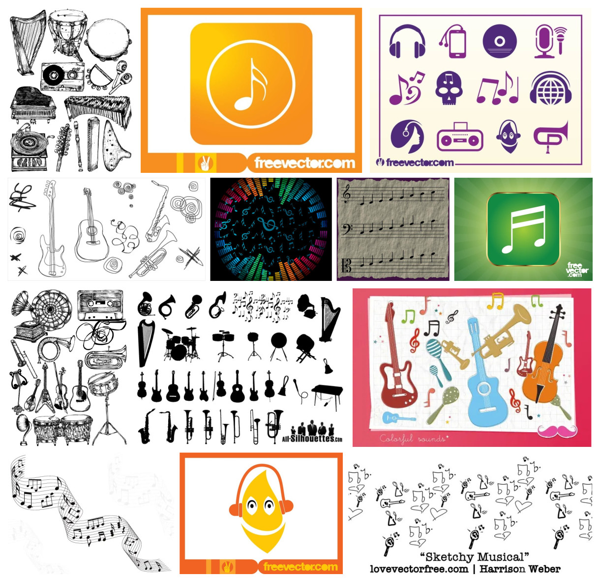 Unveiling the Artistry: An Extensive Collection of Musical Vectors