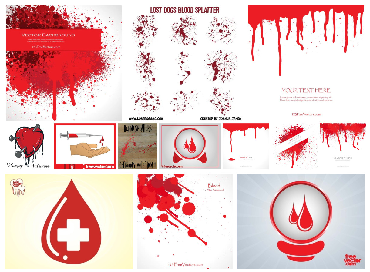 A Heart-Throbbing Collection of Blood Vectors