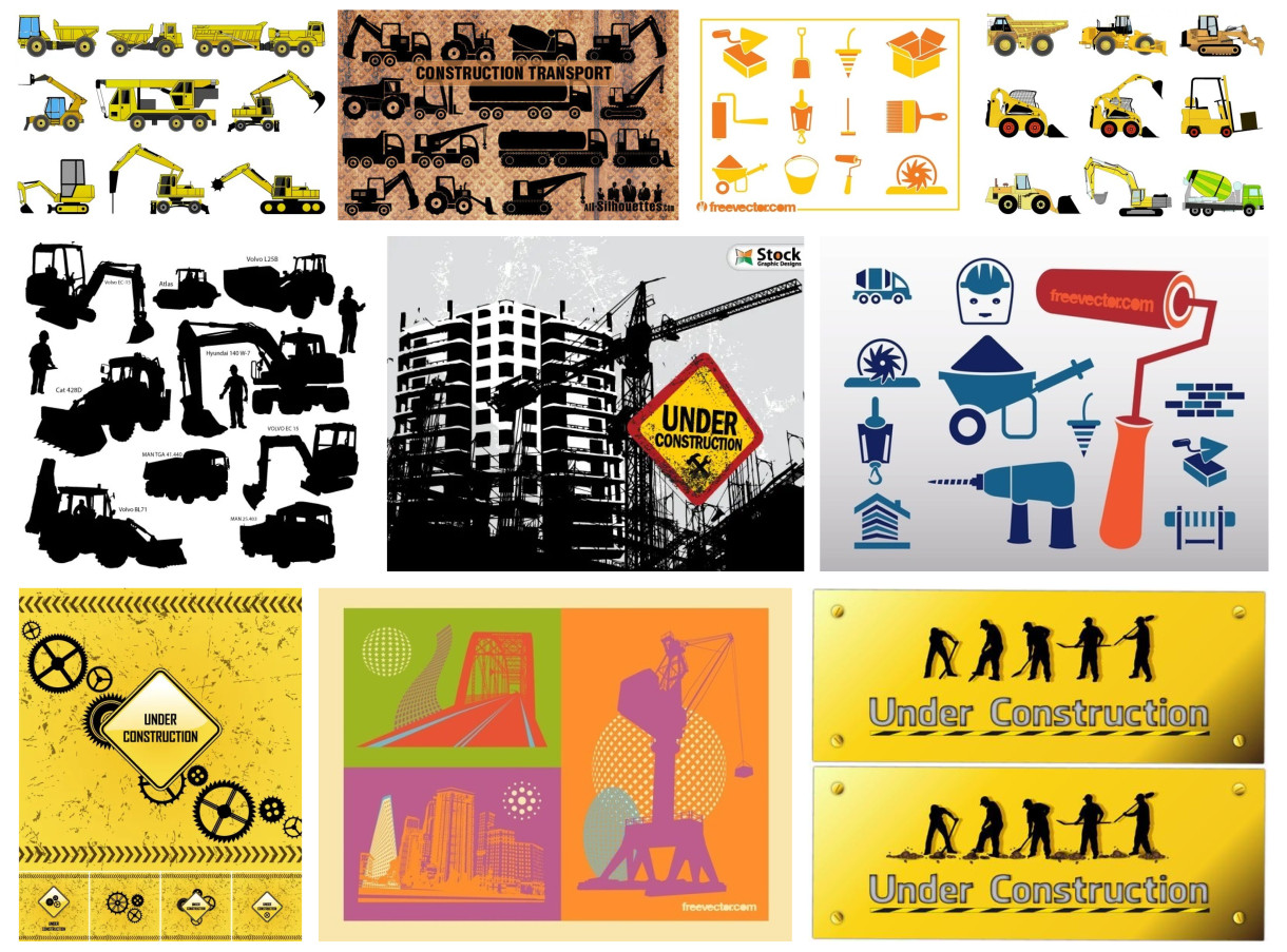 The Essential Collection: Construction Vector Designs