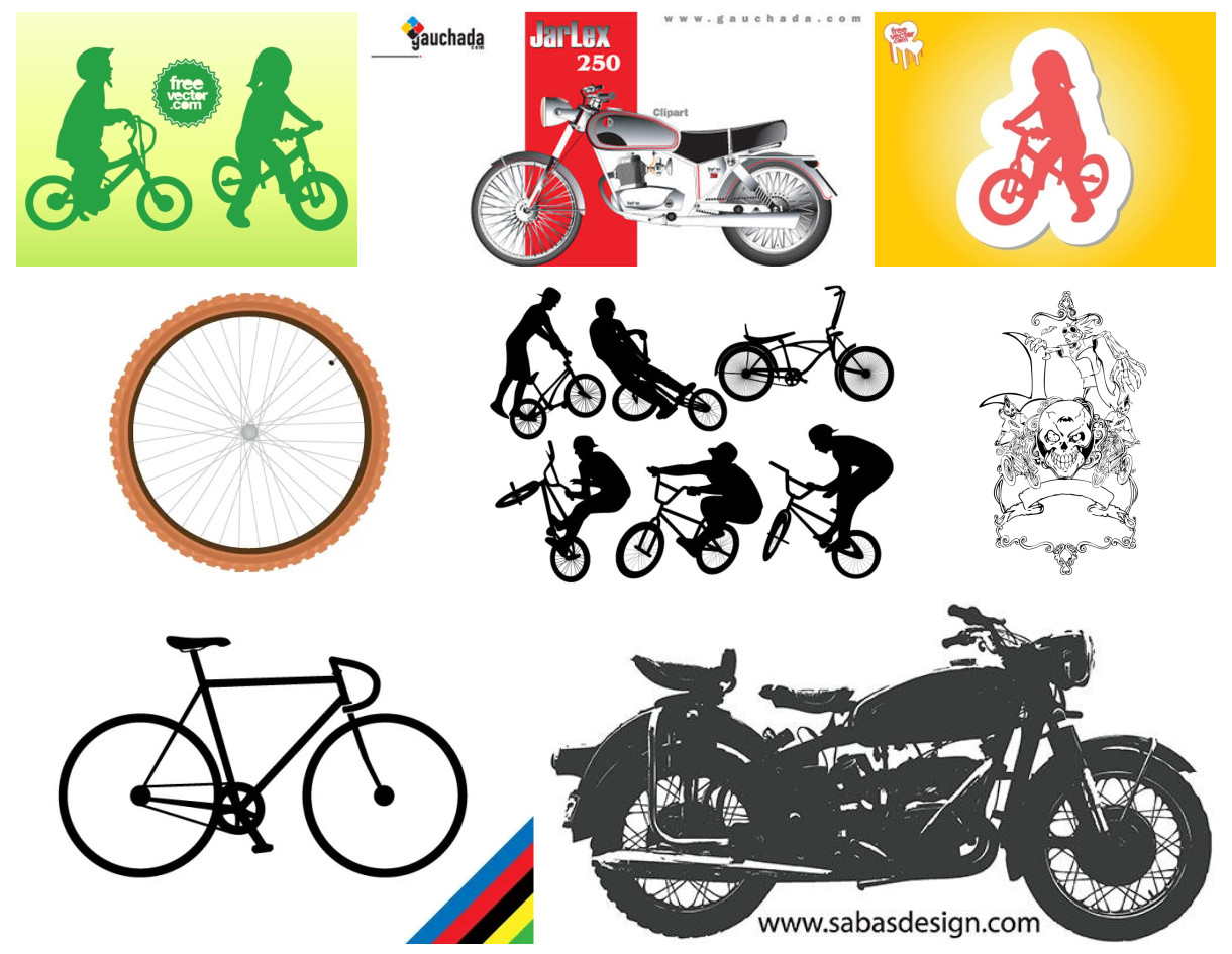 Unleashing Creativity: An Exquisite Collection of Bike Vector Designs
