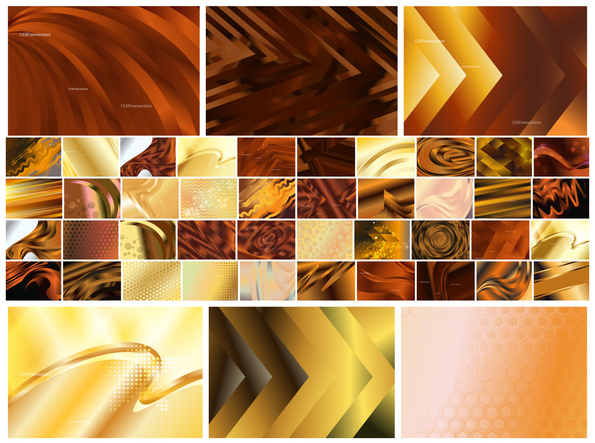 Exquisite Catalogue of Orange Gradient Designs