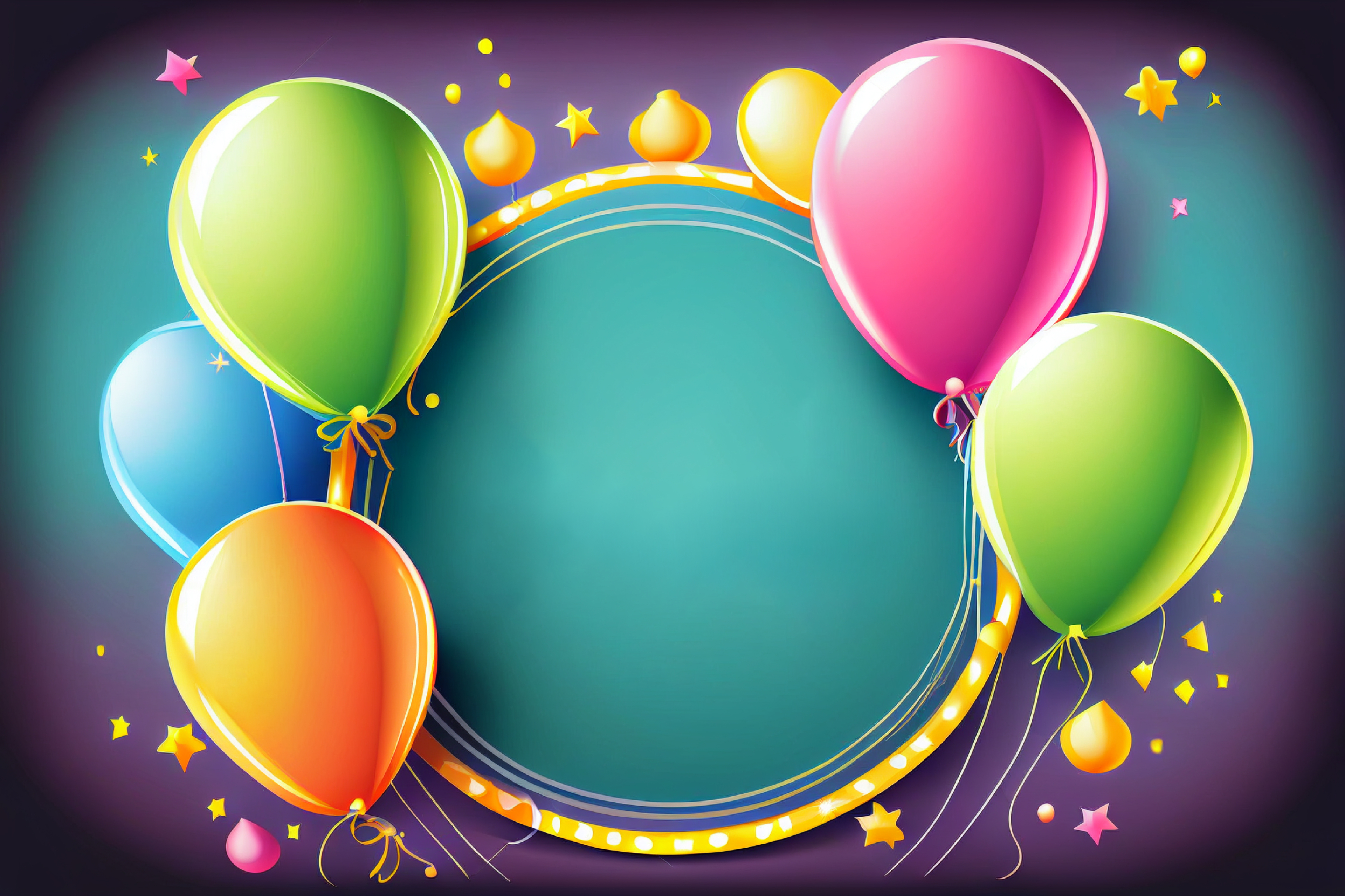 46 Vibrant Free Printable Birthday Backgrounds: Add Life to Your Celebrations
