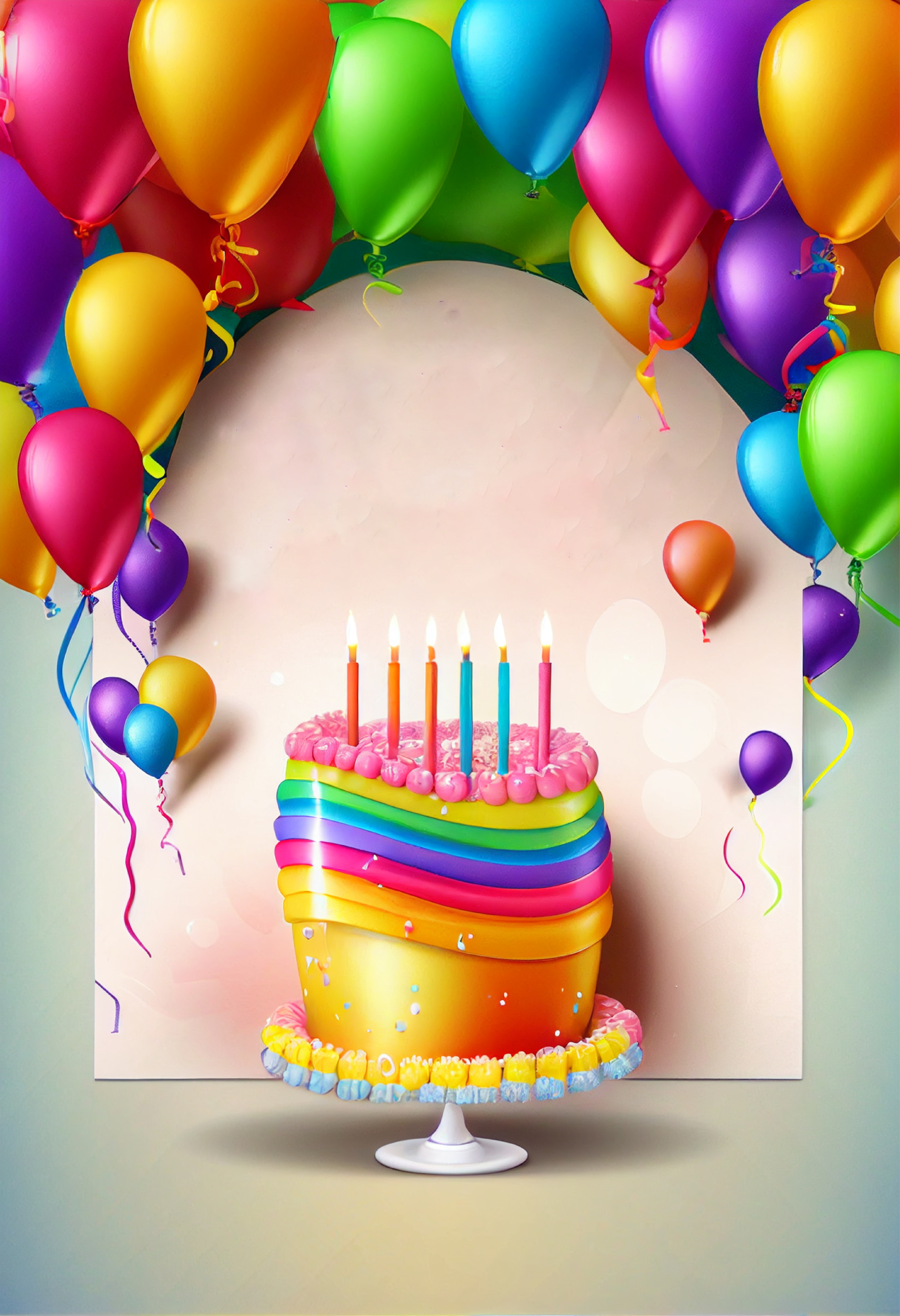 46 Vibrant Free Printable Birthday Backgrounds: Add Life to Your Celebrations