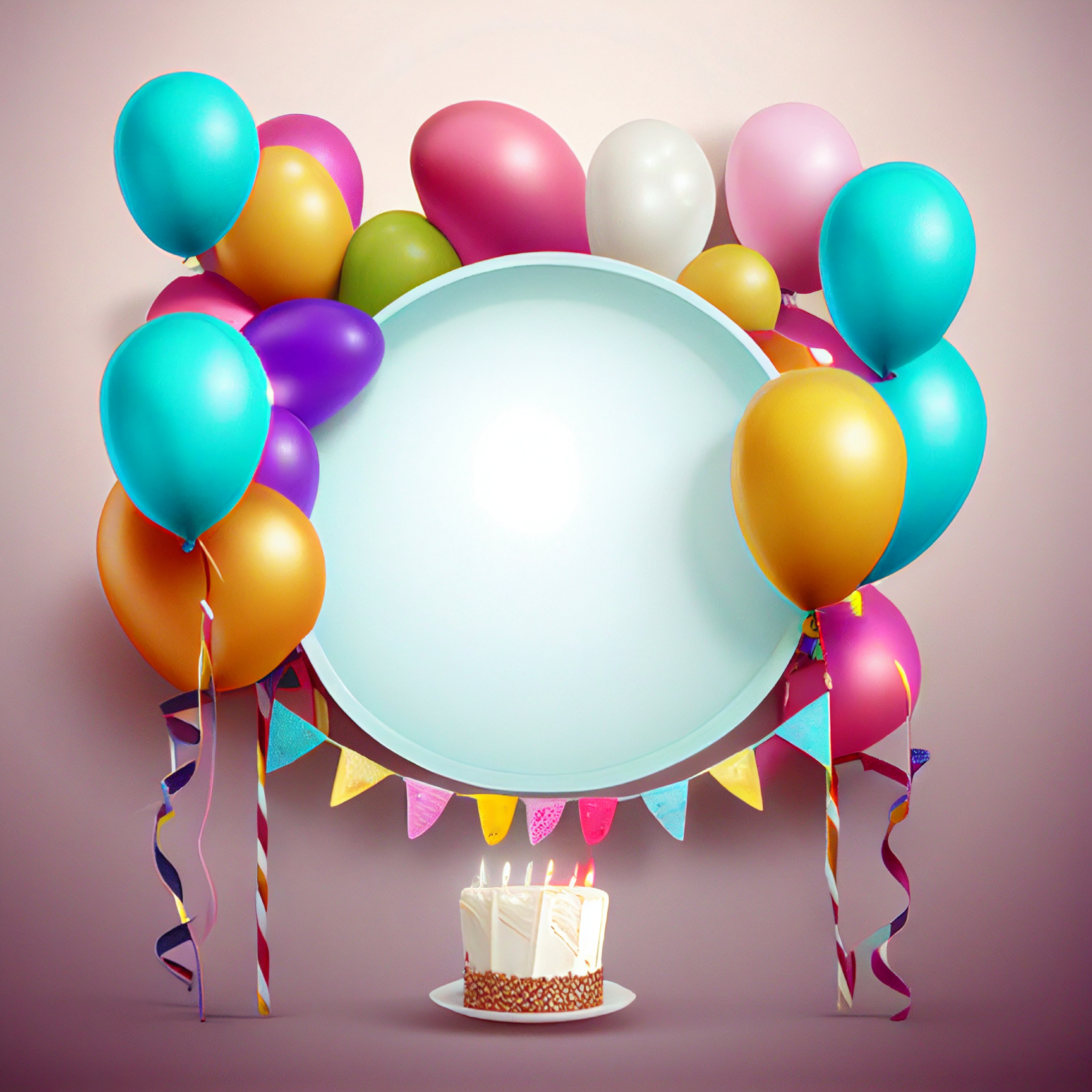 46 Vibrant Free Printable Birthday Backgrounds: Add Life to Your Celebrations