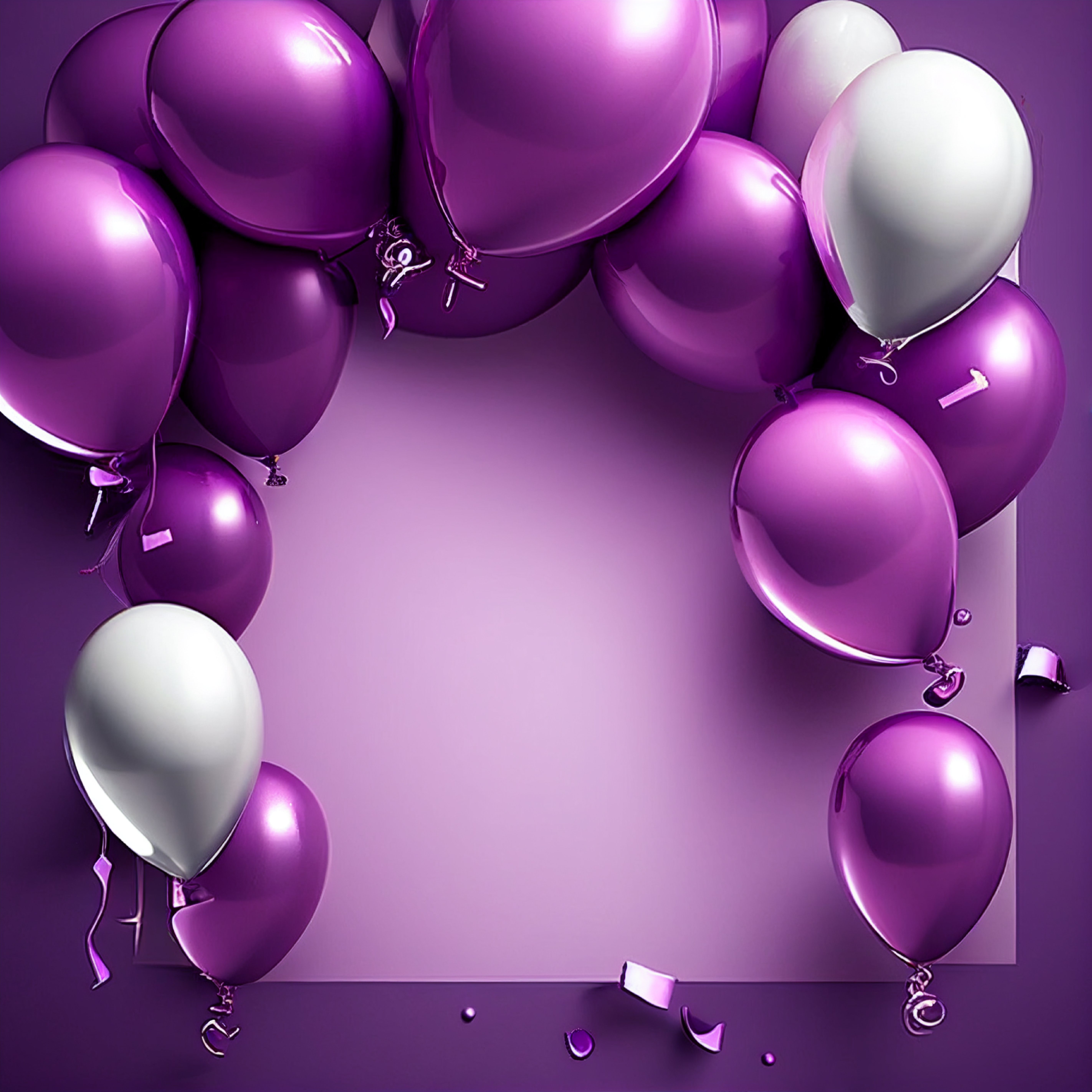purple birthday background