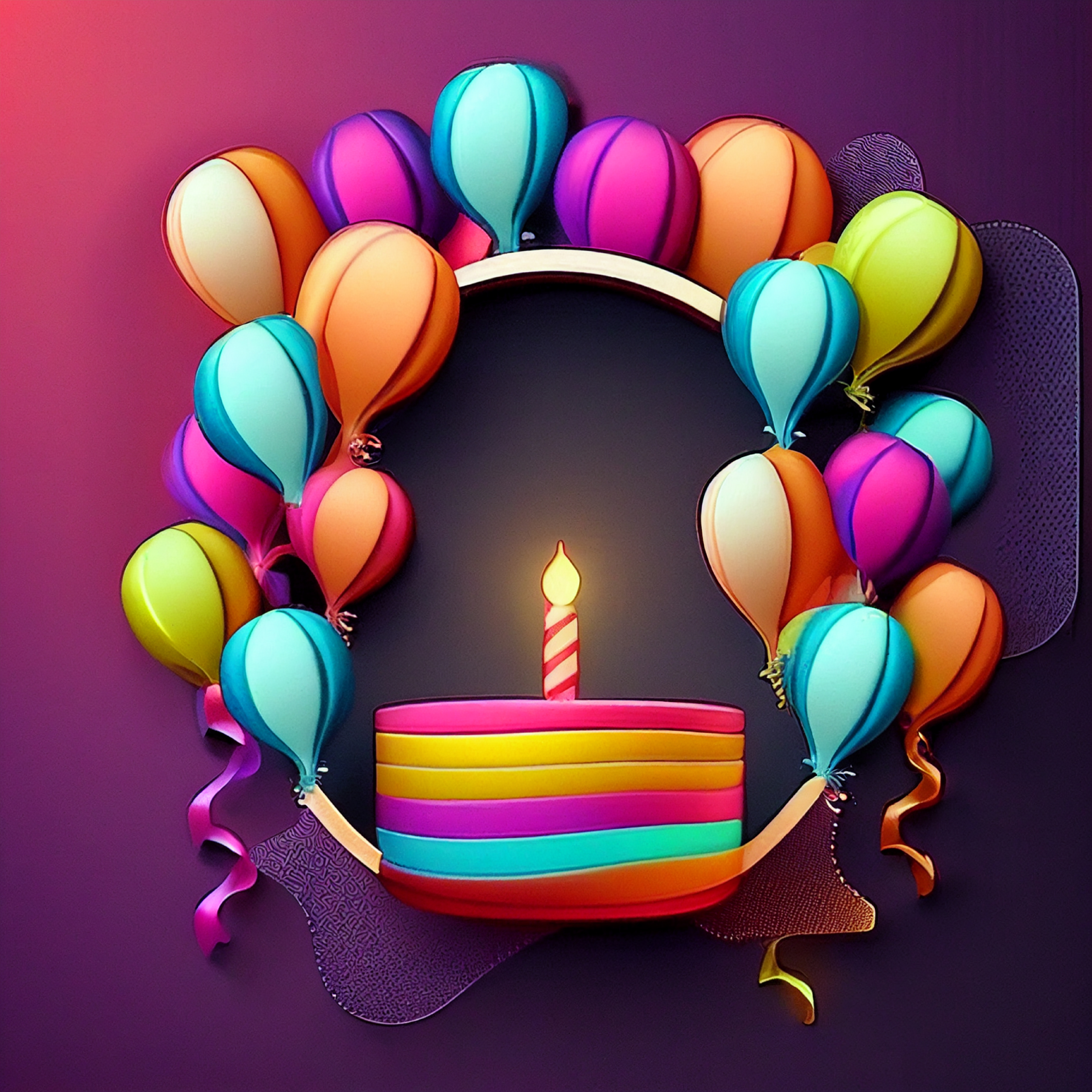 46 Vibrant Free Printable Birthday Backgrounds: Add Life to Your Celebrations