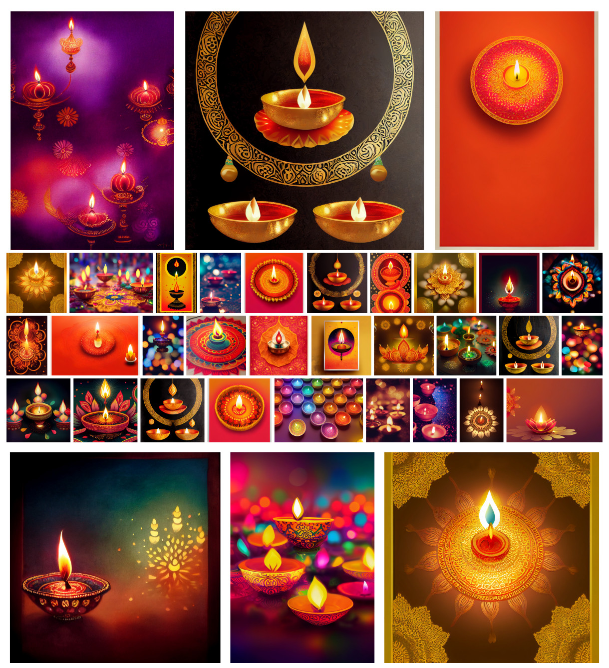 Dazzling Diwali Diya Backgrounds: 35 Free Designs for Your Festival of Lights
