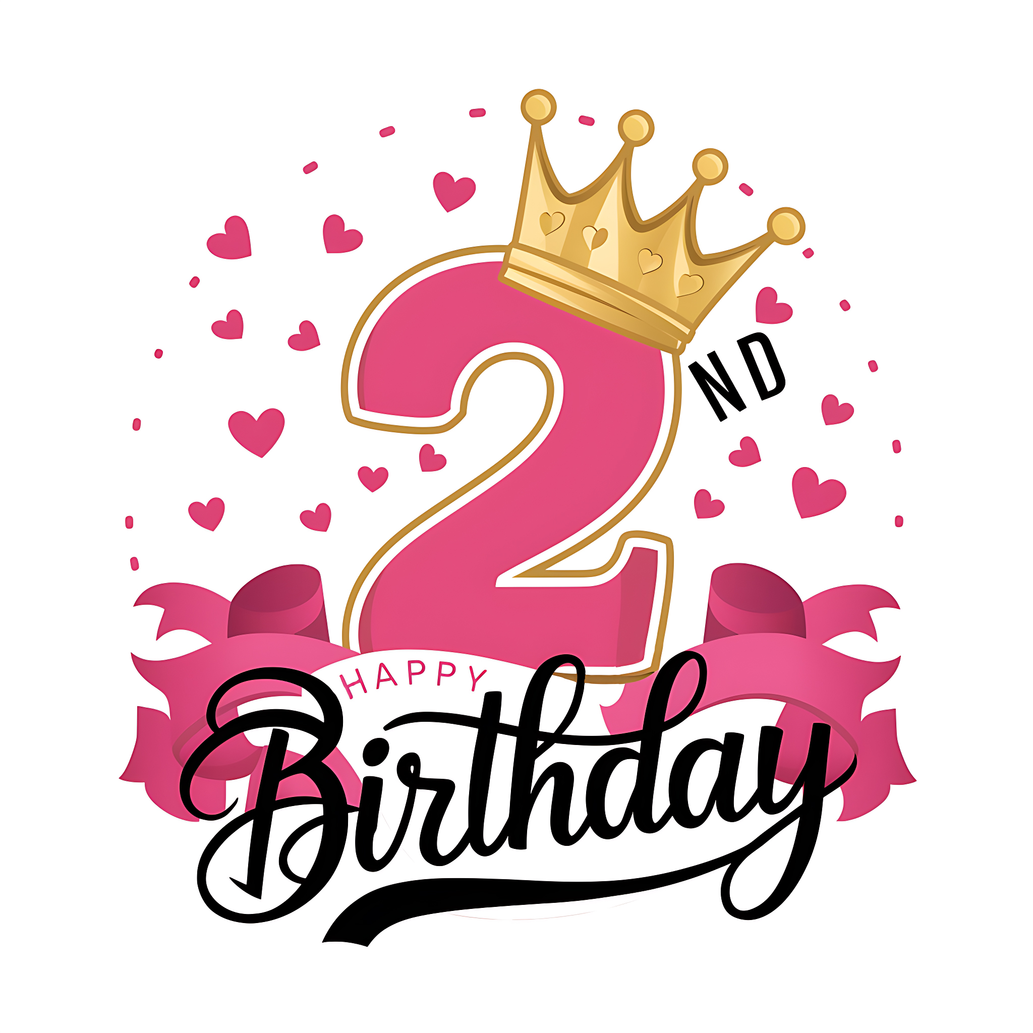 Free Happy 2nd Birthday Princess