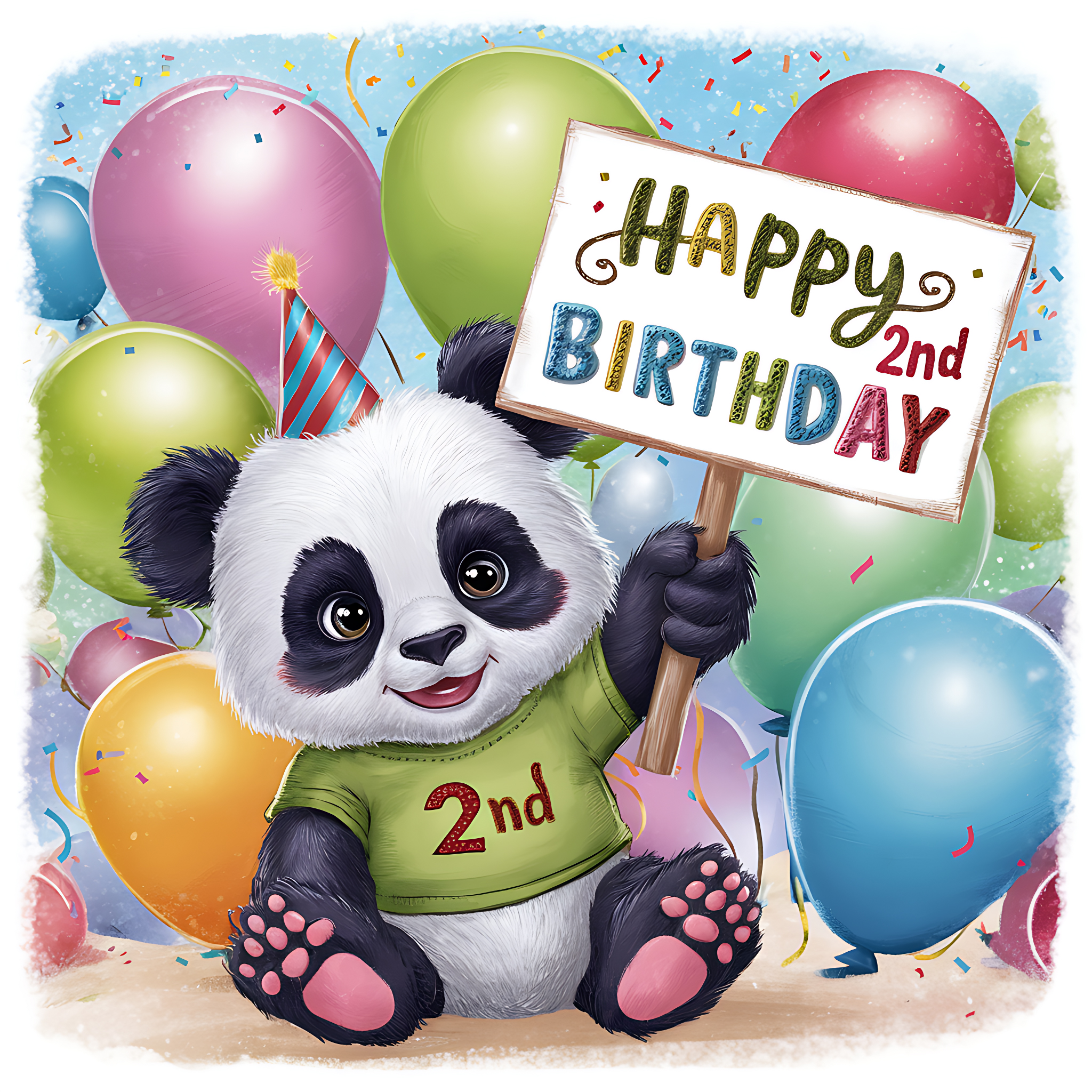Happy 2nd Birthday Panda