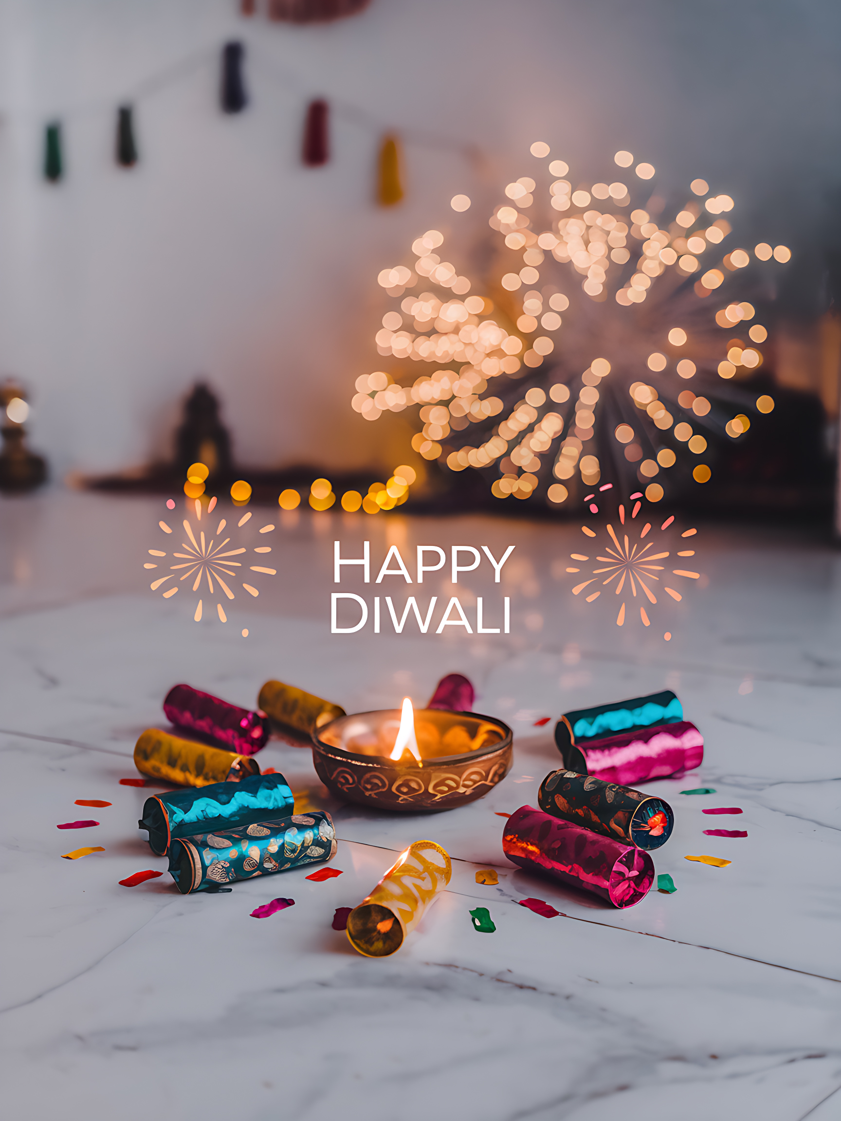 Diwali Bokeh Lights