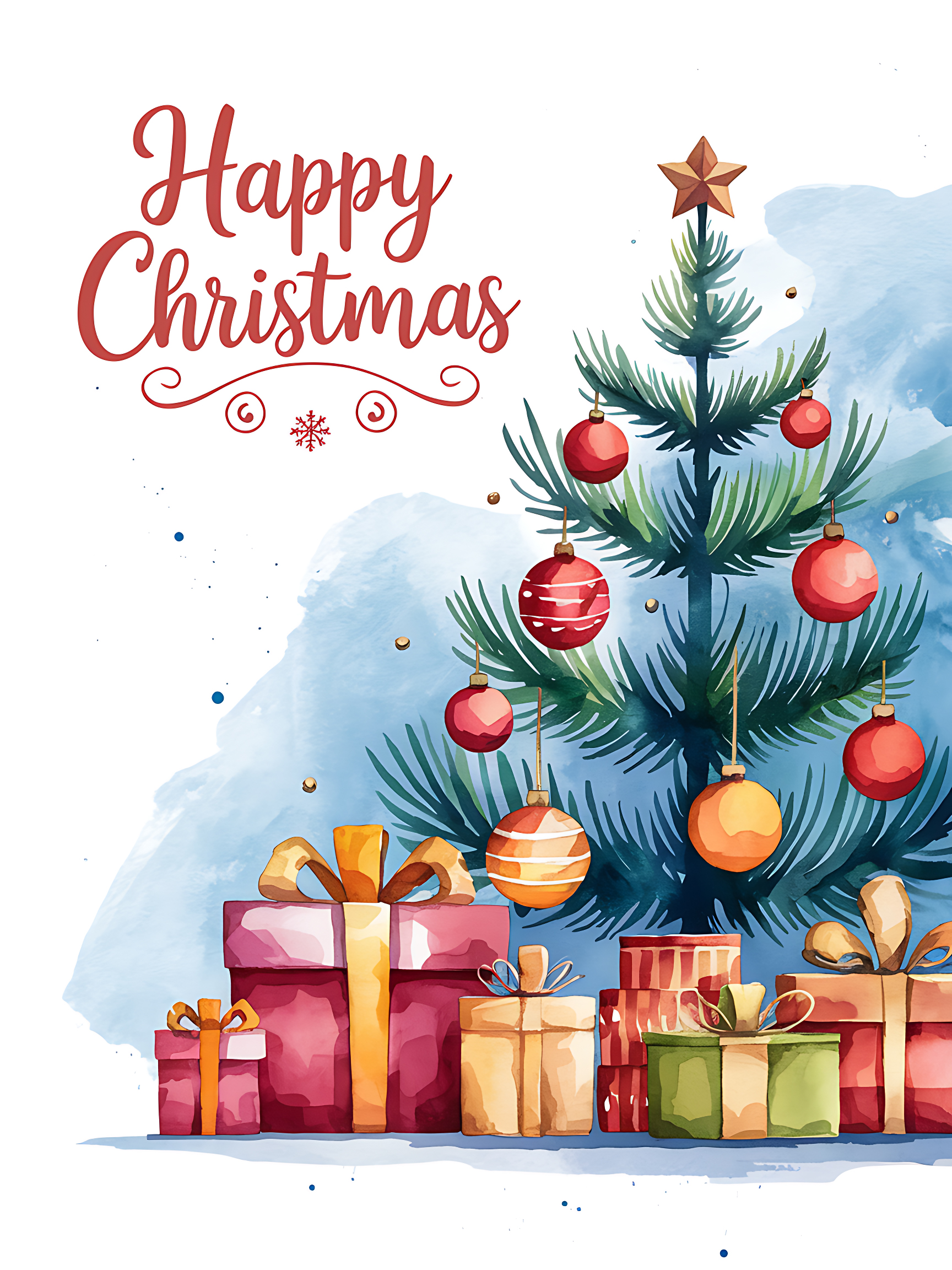Christmas Tree with Gifts