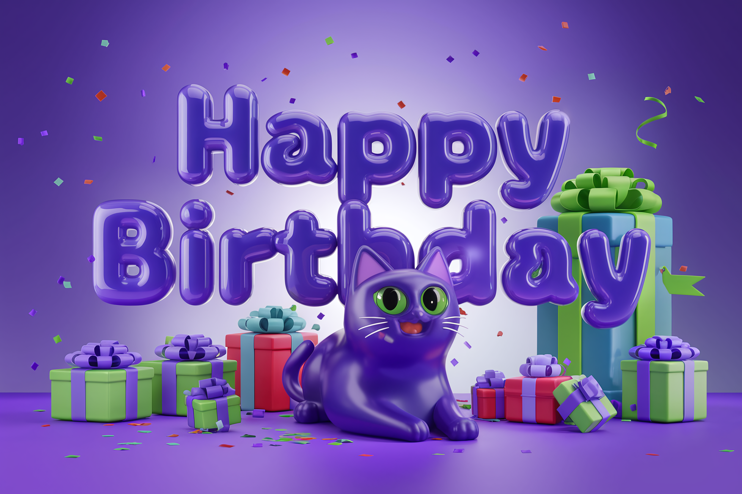 Celebrate Your Feline Friend with 30 Free Happy Birthday Cat Designs!