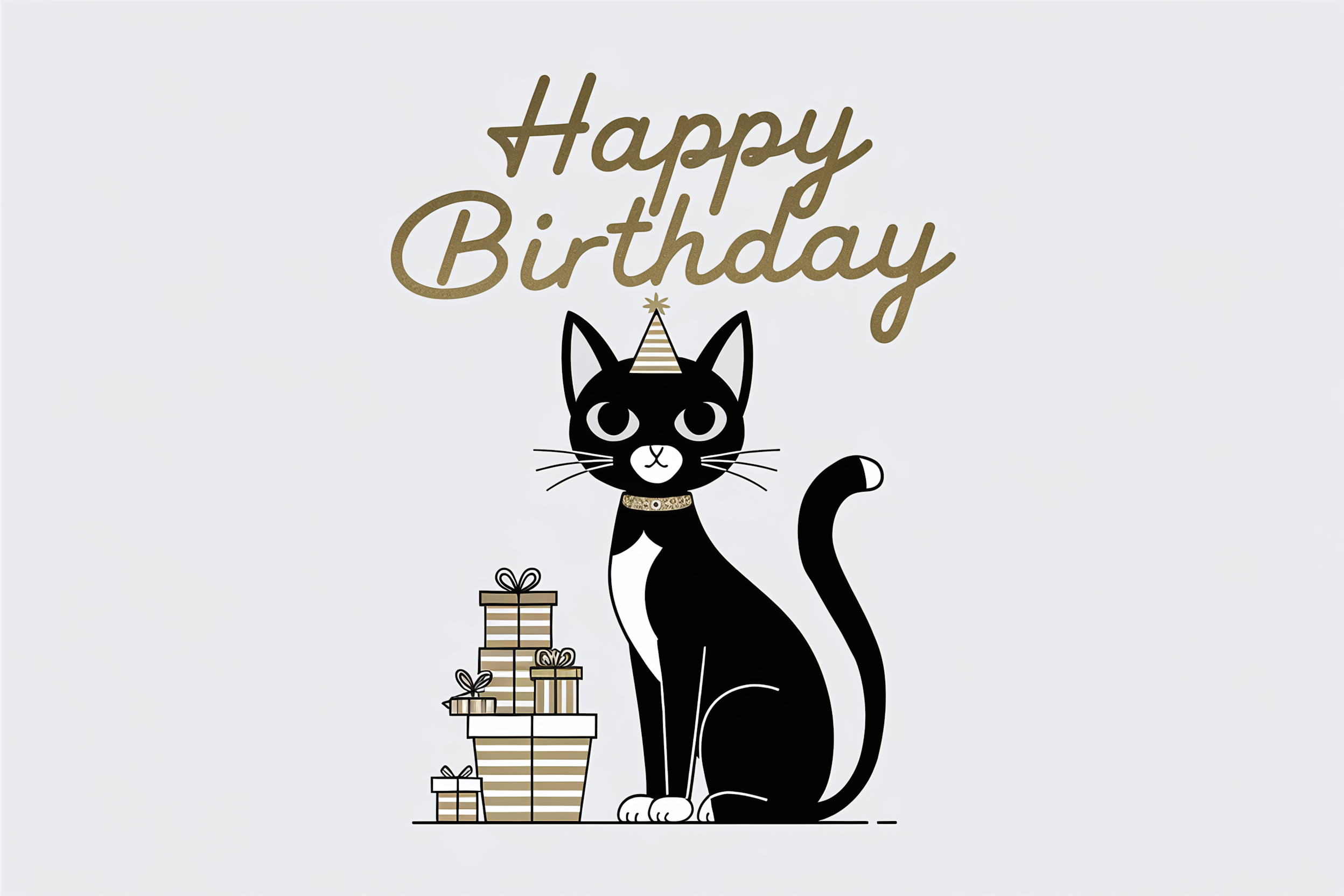 Celebrate Your Feline Friend with 30 Free Happy Birthday Cat Designs!