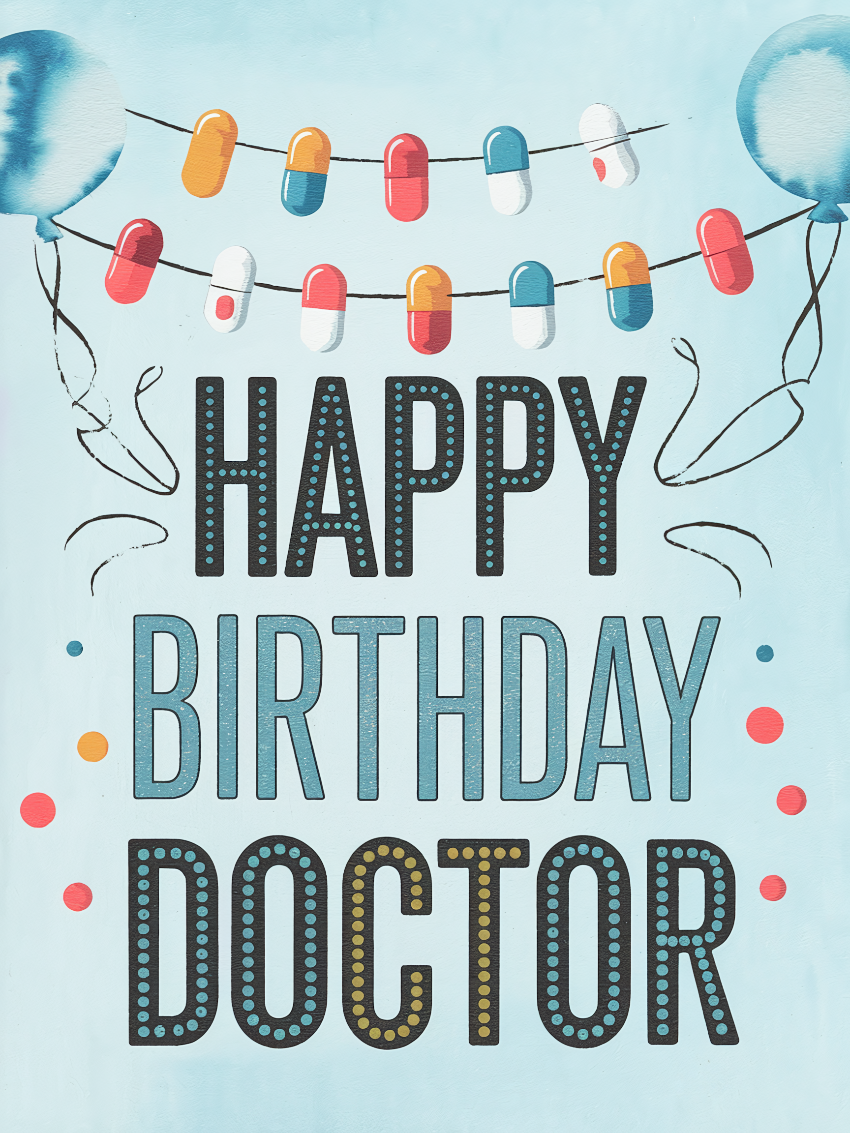 Happy Birthday Doctor Card