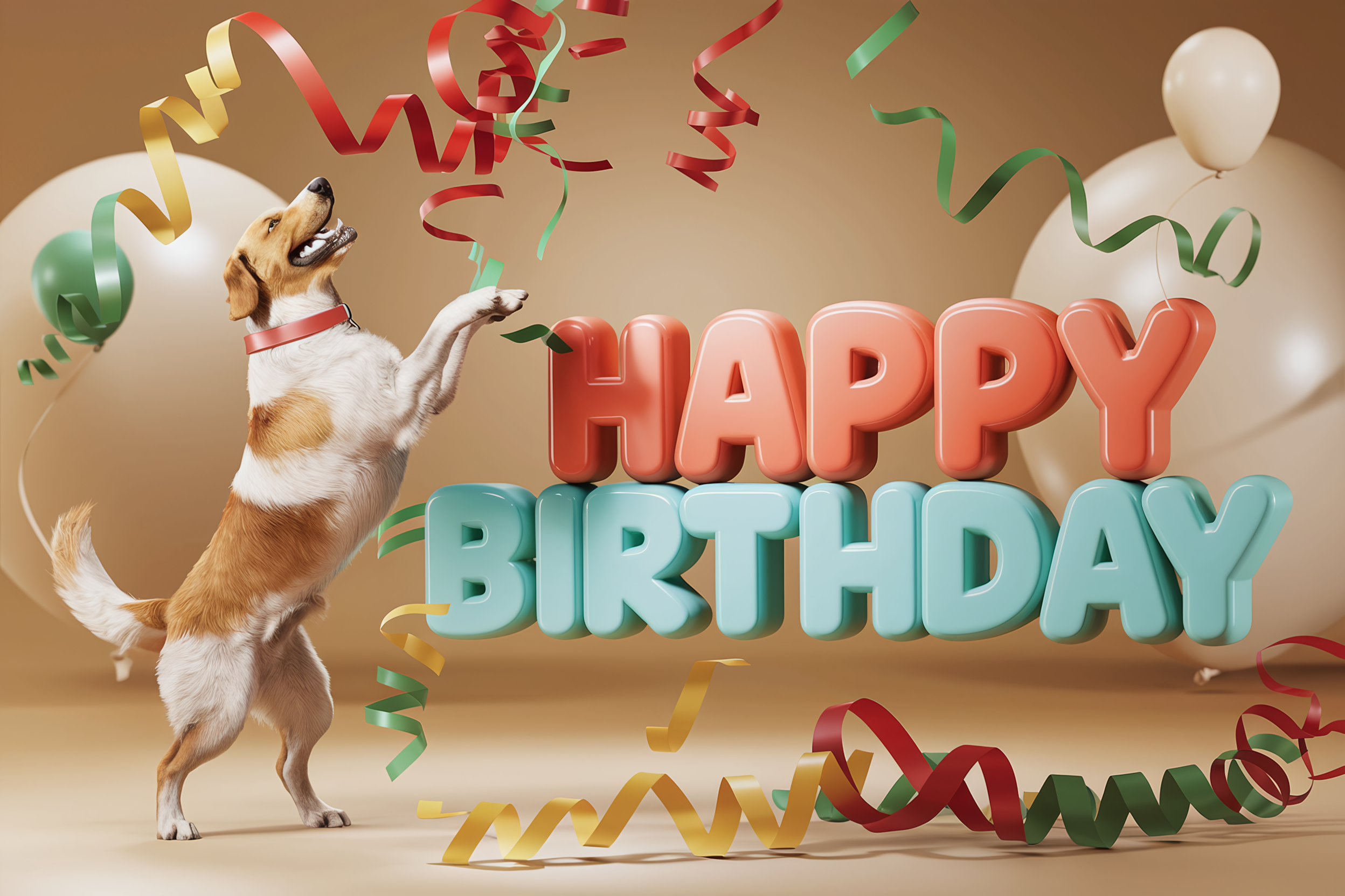 Happy Birthday Dog Party