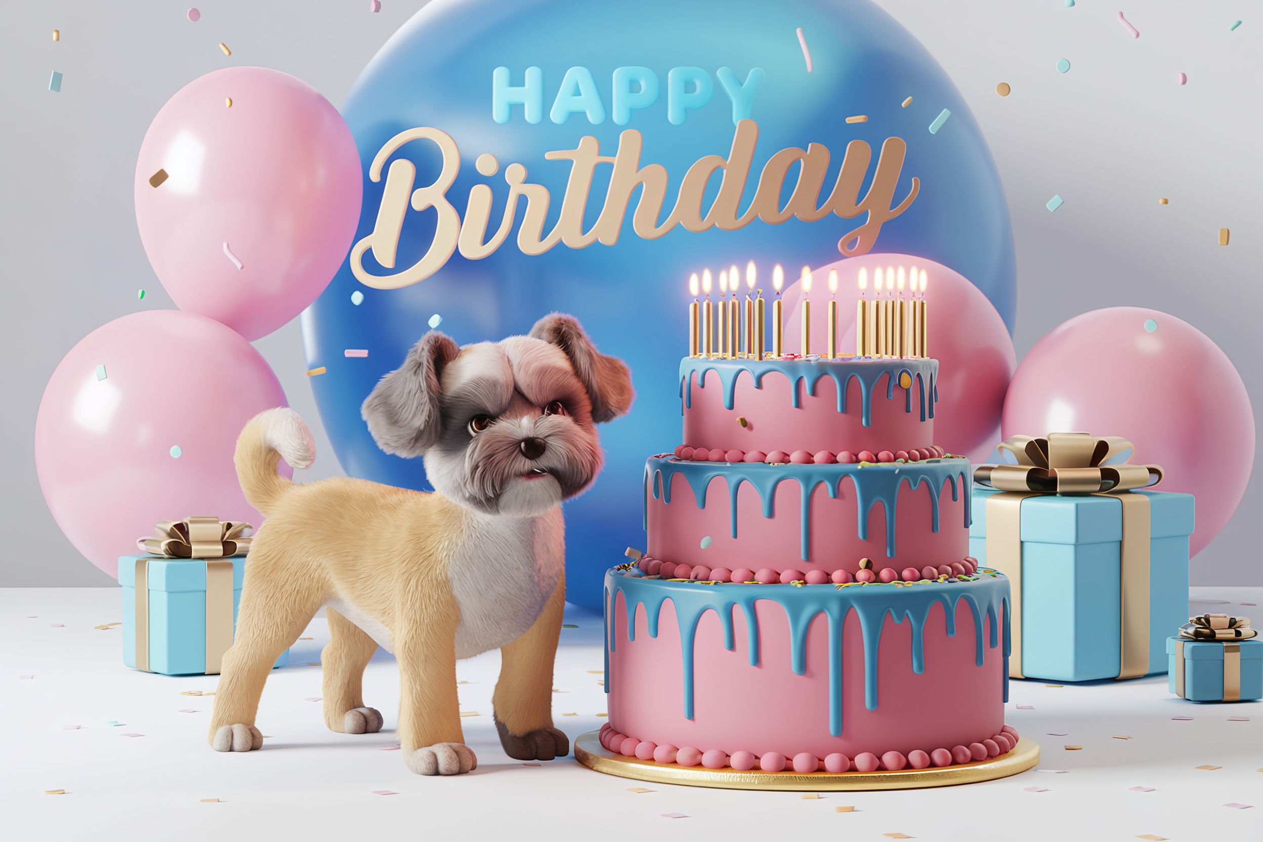 Celebrate Your Furry Friend with 30 Free Happy Birthday Dog Designs!