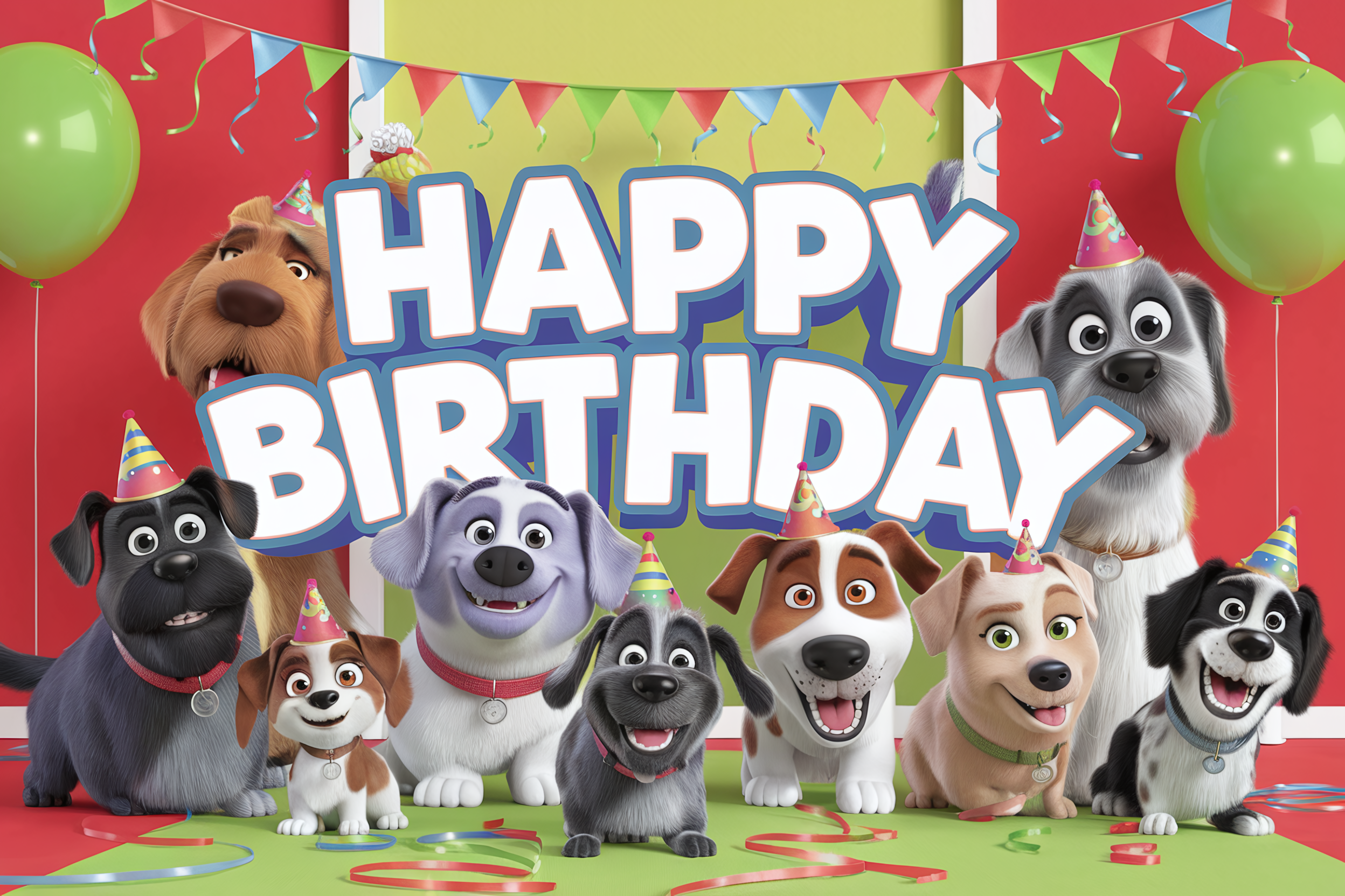 Celebrate Your Furry Friend with 30 Free Happy Birthday Dog Designs!