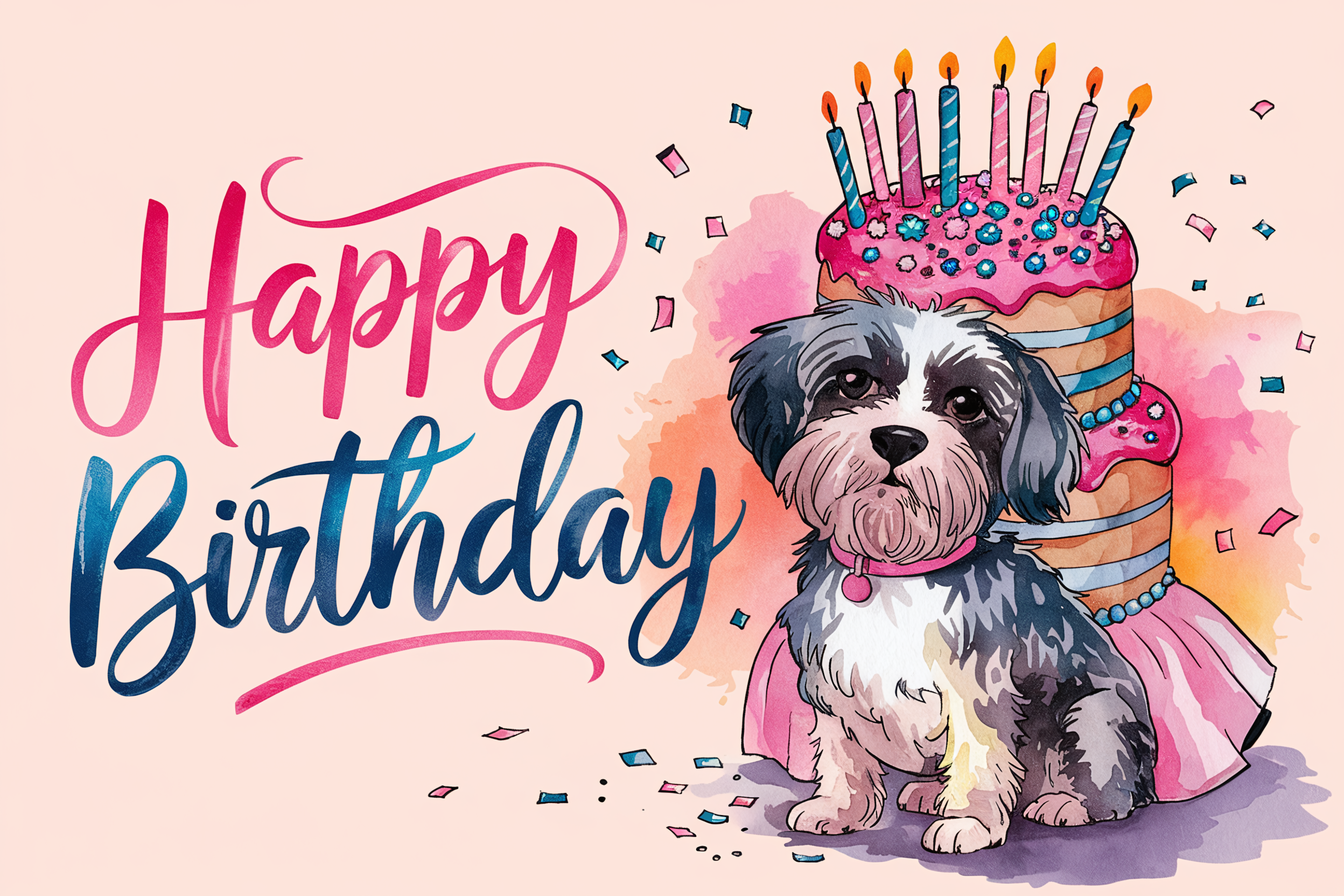 Celebrate Your Furry Friend with 30 Free Happy Birthday Dog Designs!