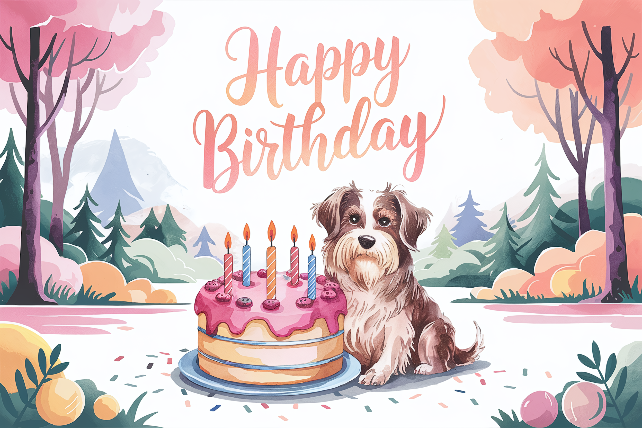 Celebrate Your Furry Friend with 30 Free Happy Birthday Dog Designs!