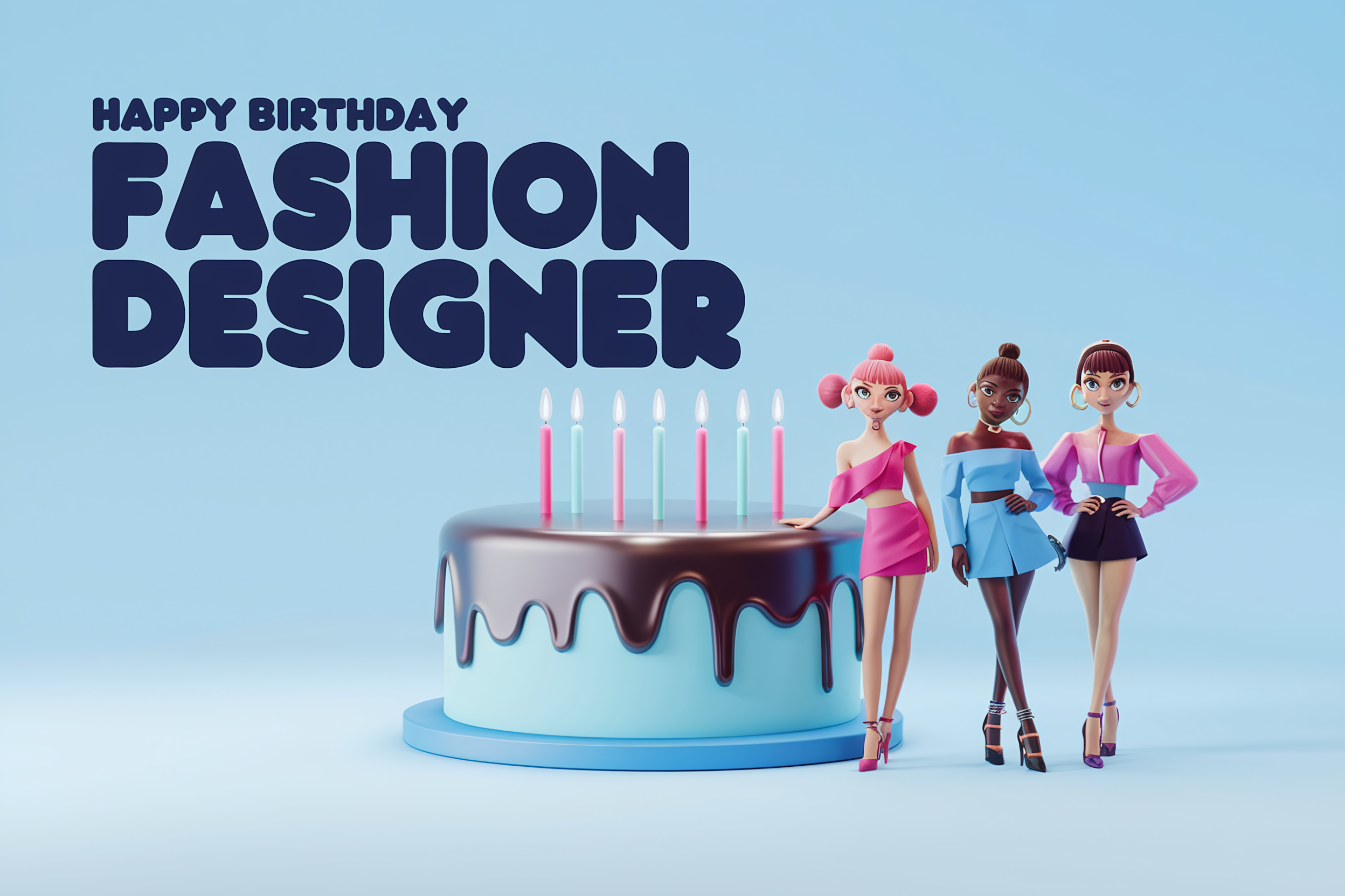 Happy Birthday Fashion Designer