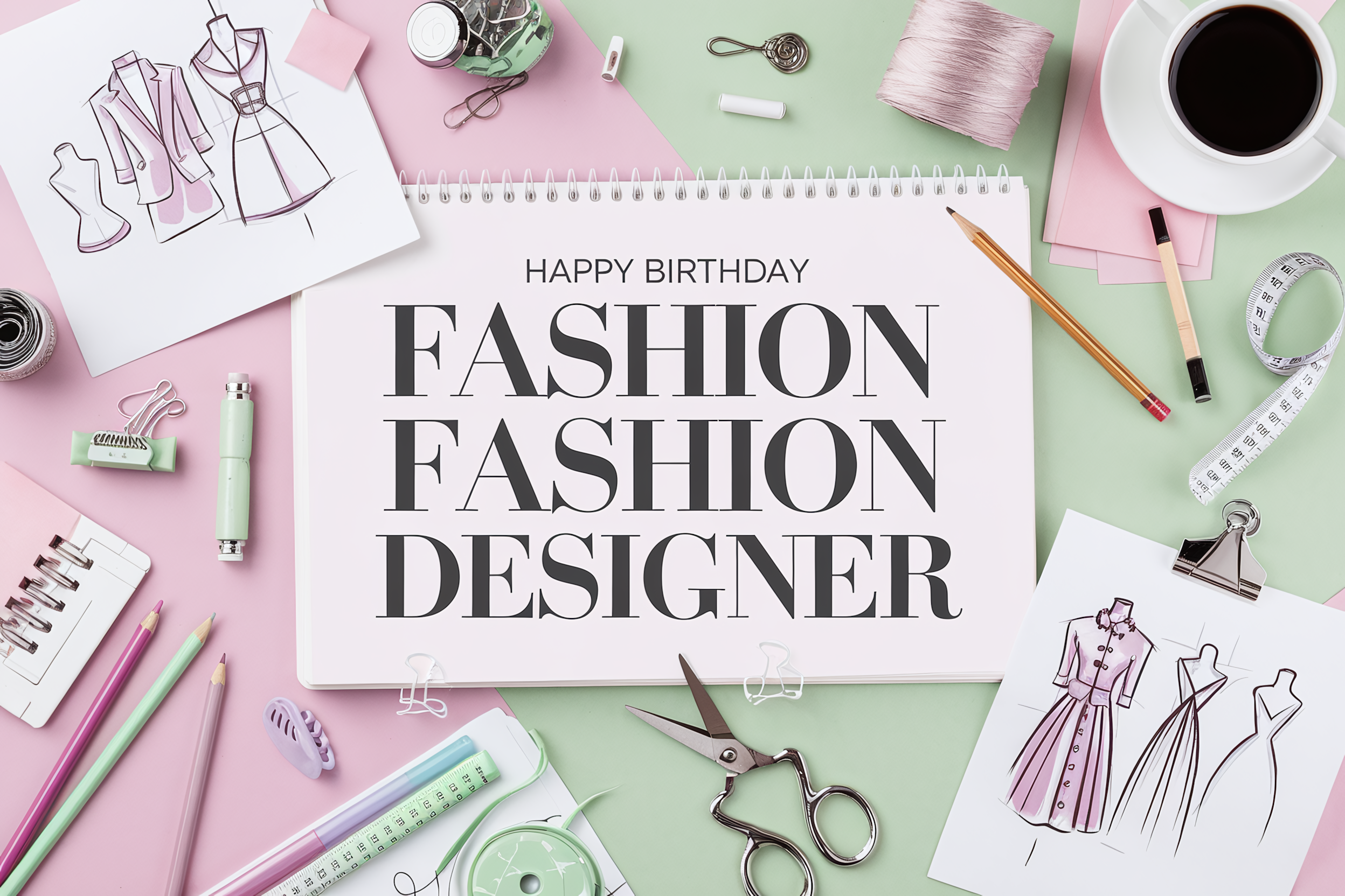 Happy Birthday Fashion Designer