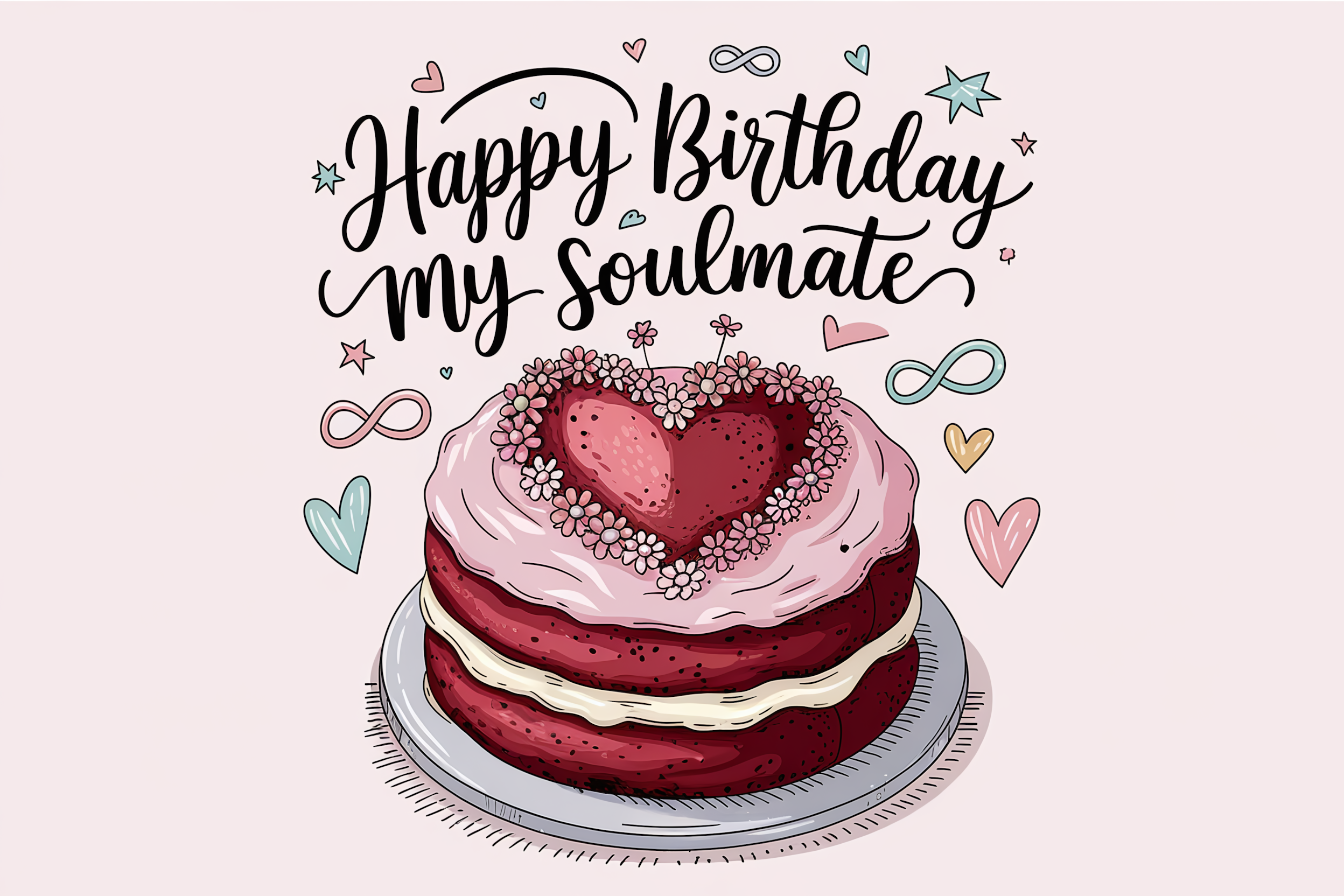 30+ Happy Birthday My Soulmate Free Vectors, Photos, Artwork Images