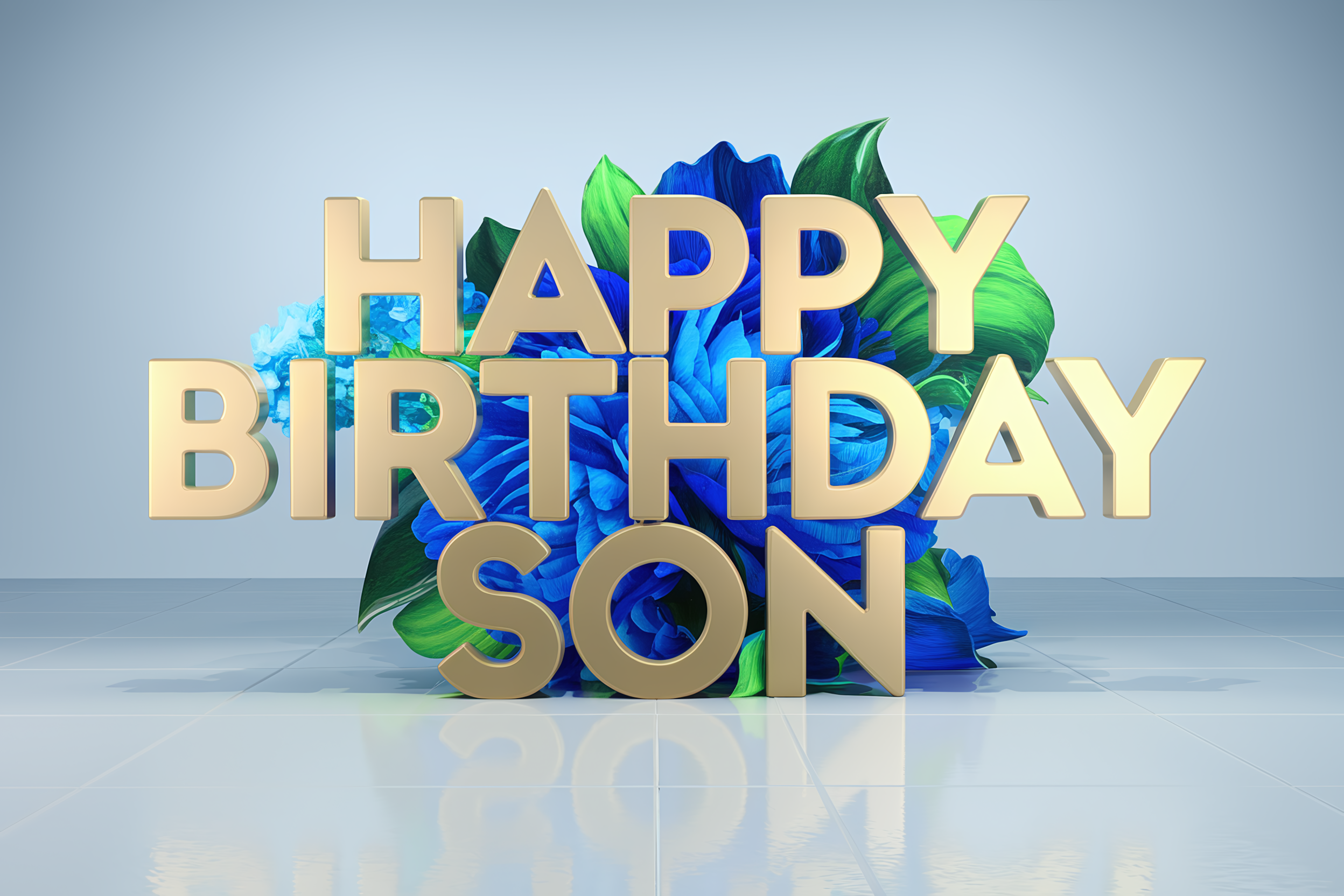 Happy Birthday Son Card