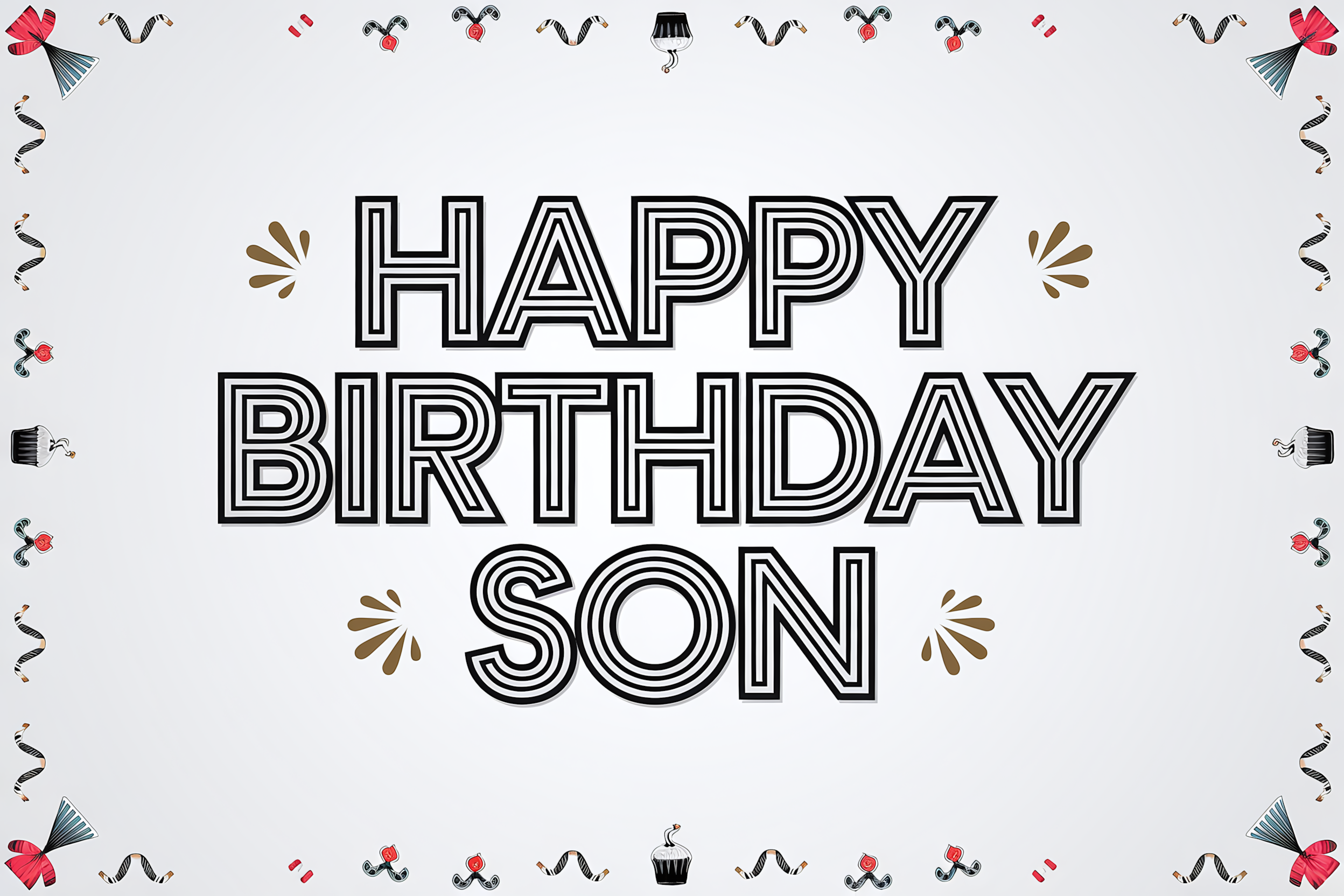Happy Birthday Son Card