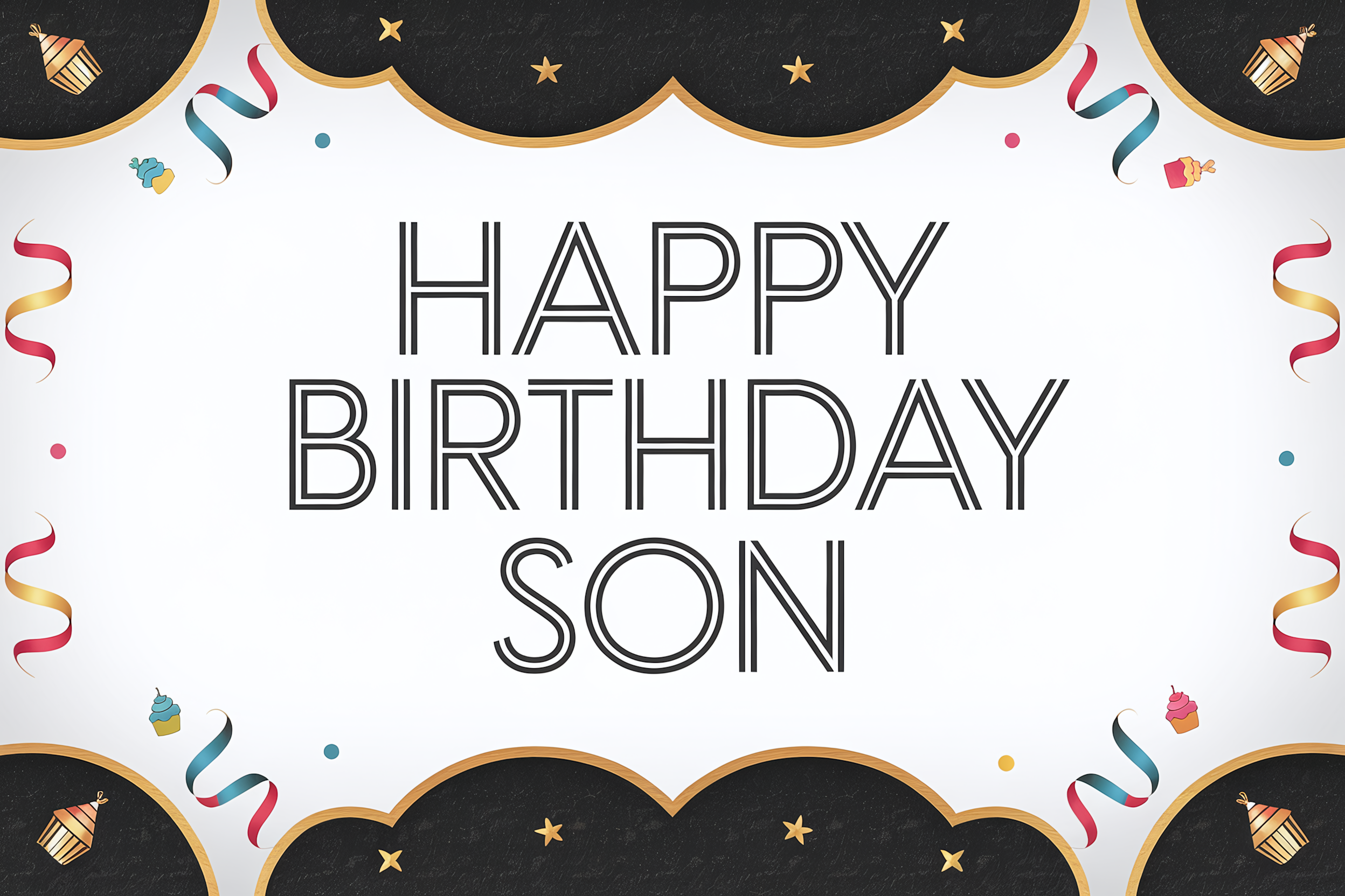 Happy Birthday Son Card