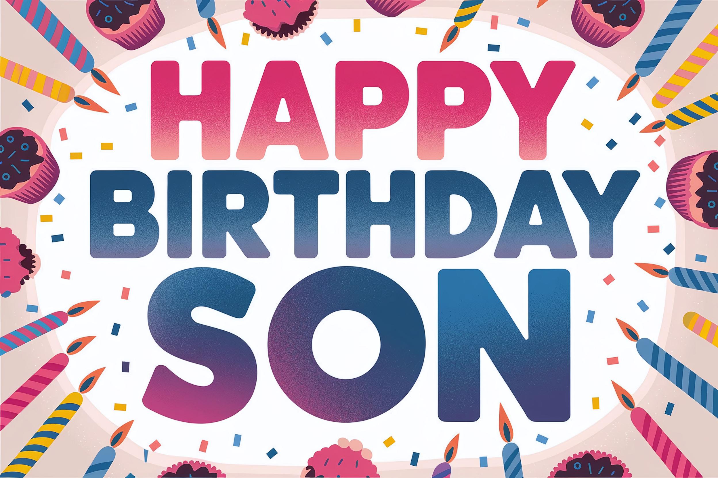 Happy Birthday Son Card