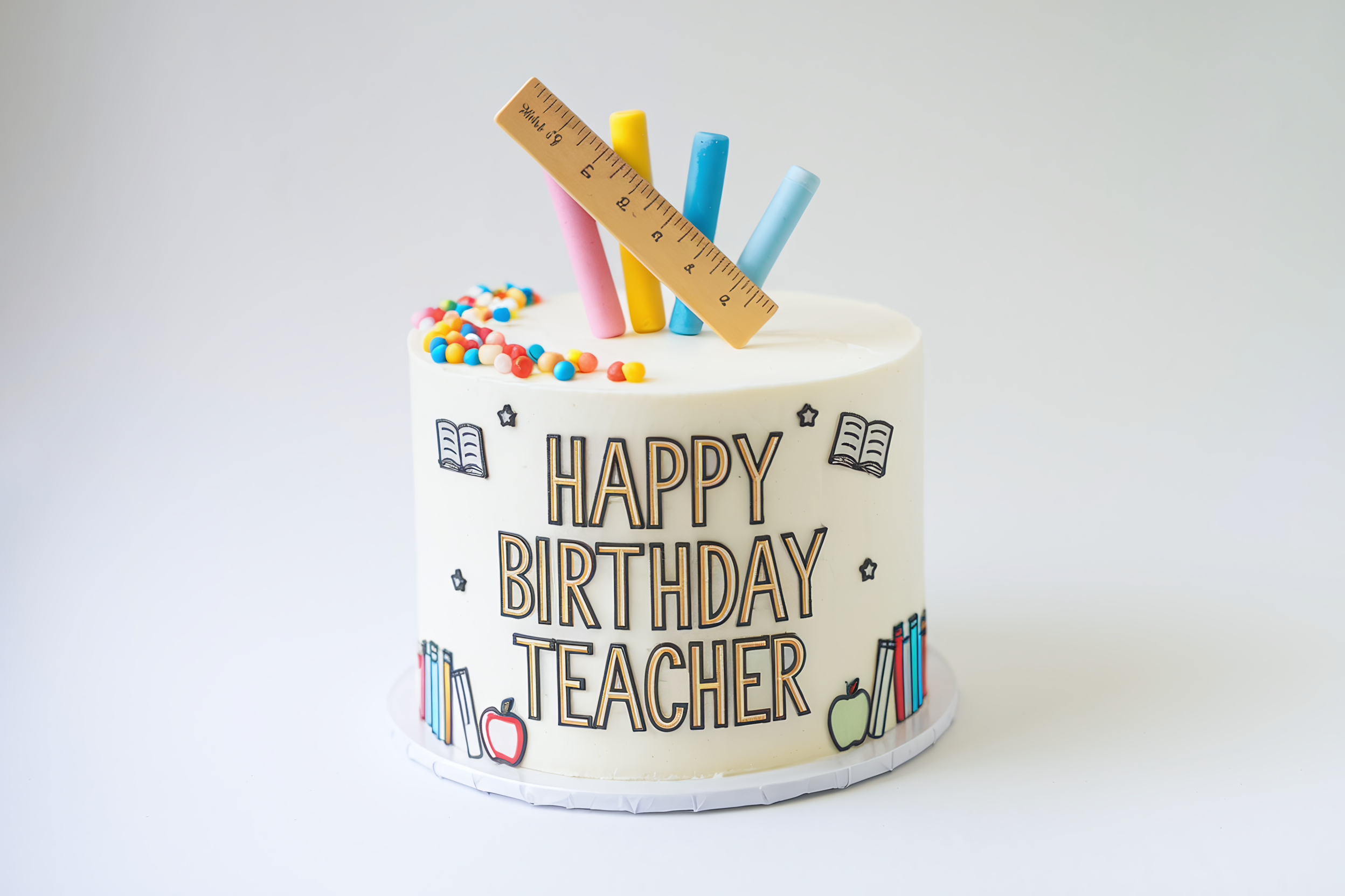 Teacher Birthday Cake
