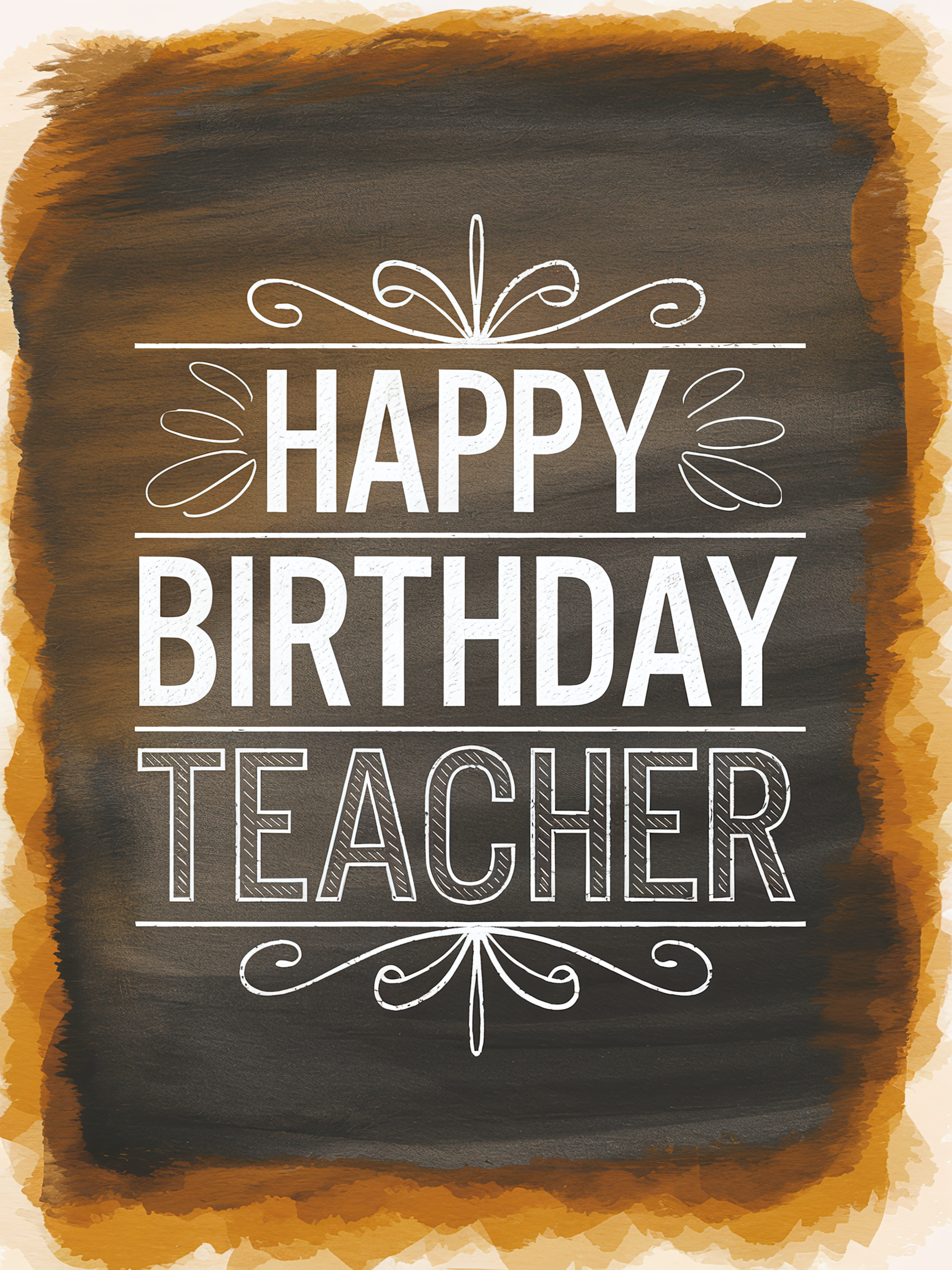 Happy Birthday Teacher