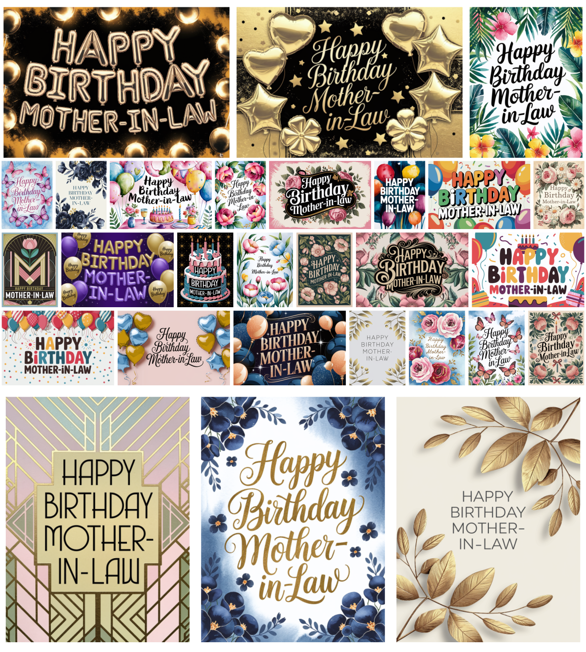 Celebrate Your Mother-in-Law’s Birthday with 28 Free & Fabulous Designs!