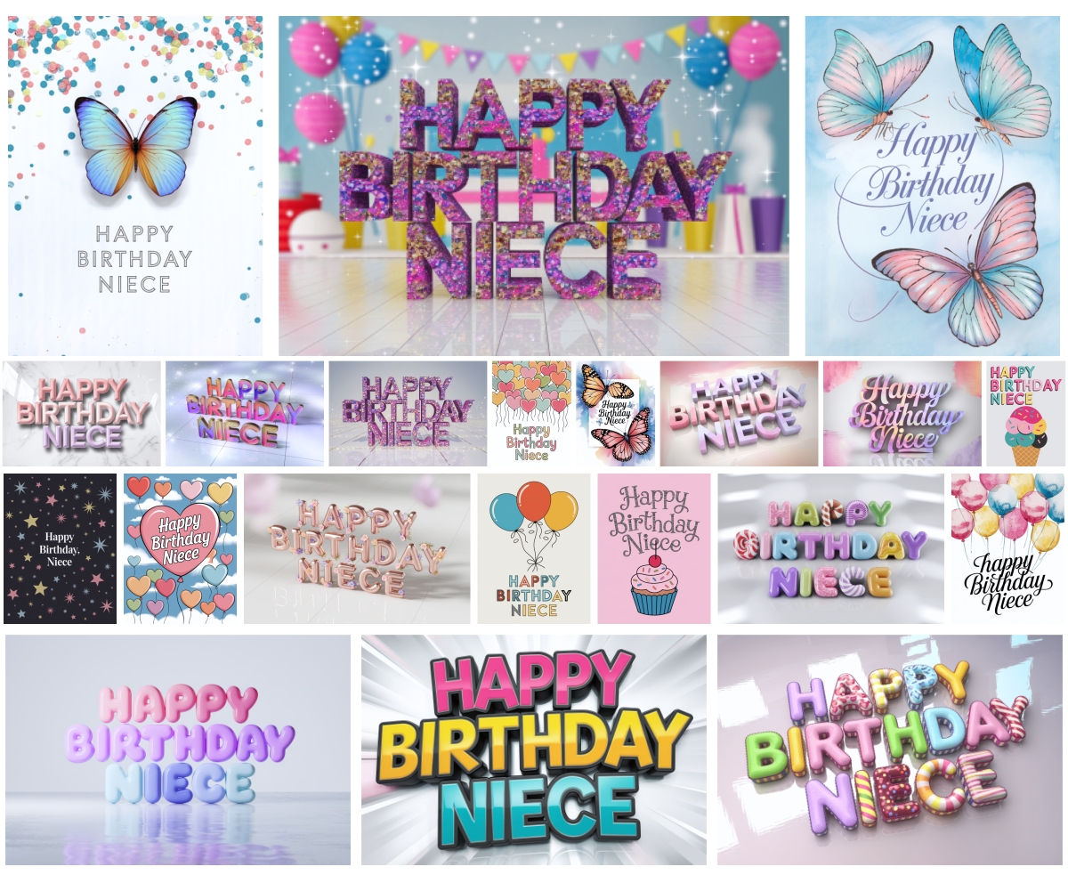 Celebrate Your Niece’s Birthday with 21 Free and Fabulous Designs!