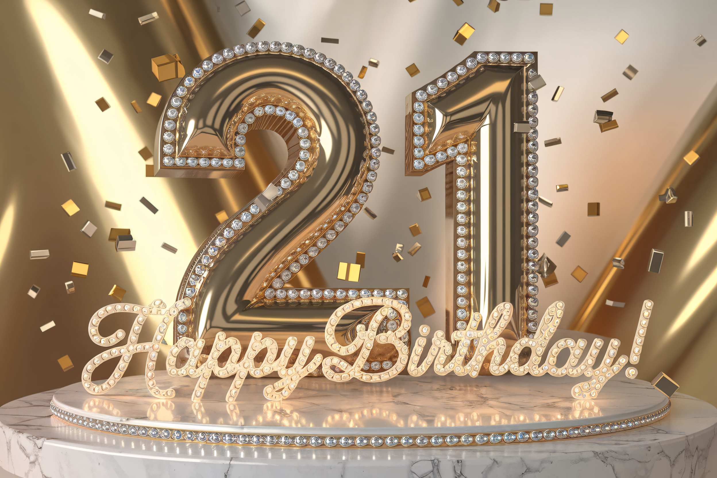 Sparkling 21st Birthday Celebration