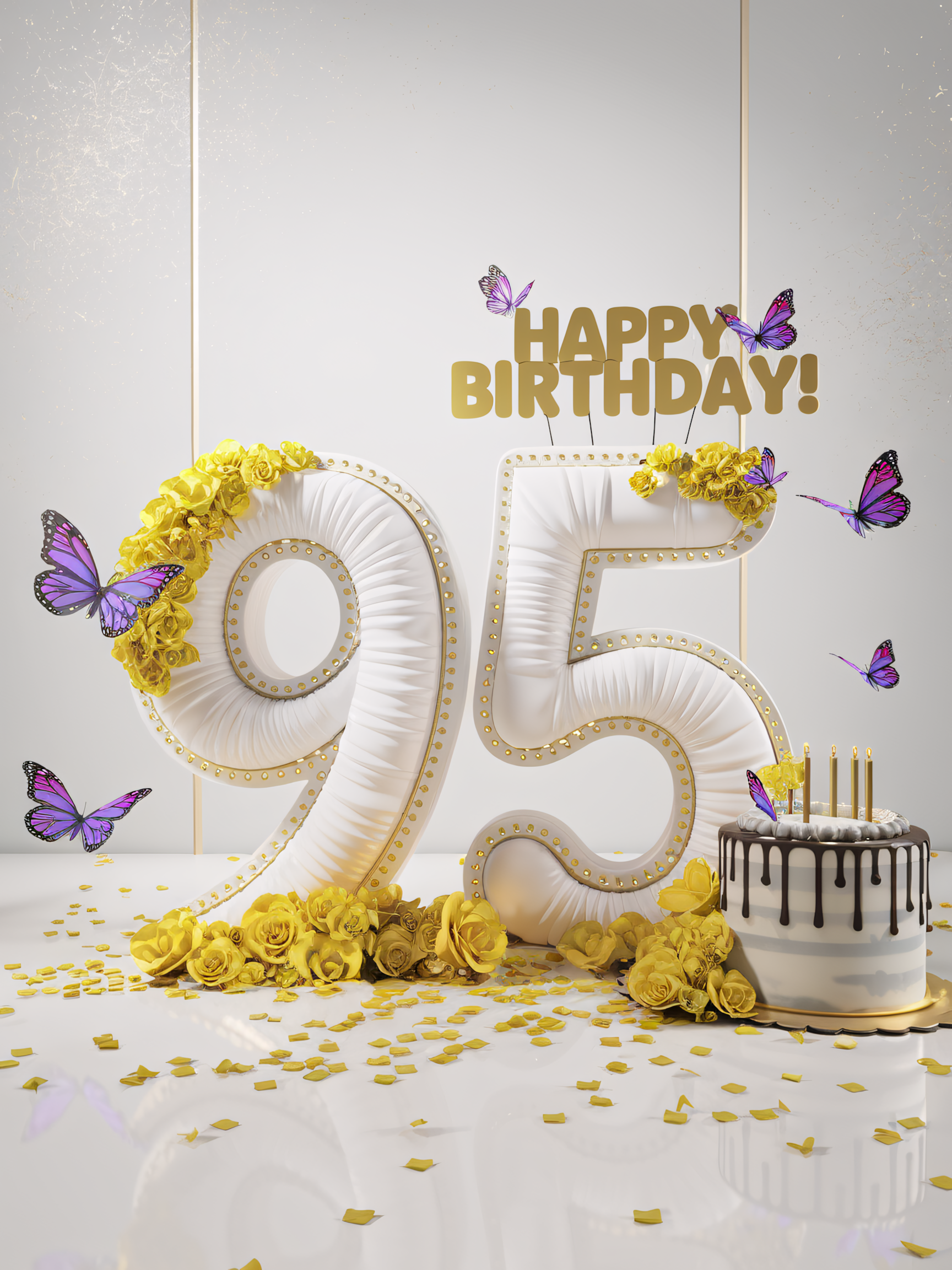Elegant 95th Birthday Celebration