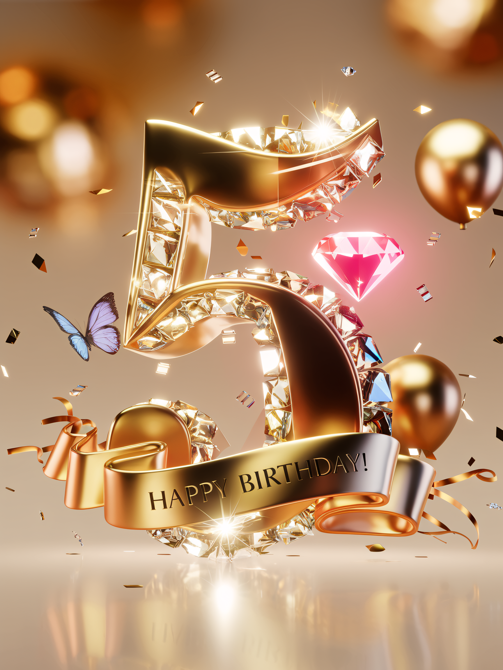 5th Birthday Diamond Celebration