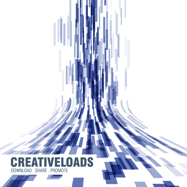 Abstract Blue Background Illustration