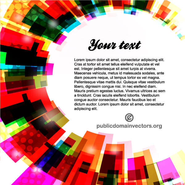 Colorful Background Template