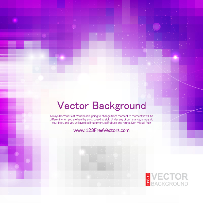 Purple White Square Background