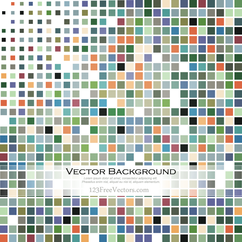 Colorful Tiles Backgrounds Vector